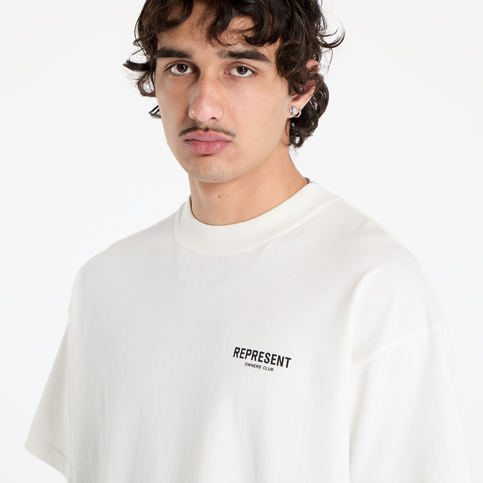 Тениска REPRESENT Represent Owners Club T-Shirt Flat White XL