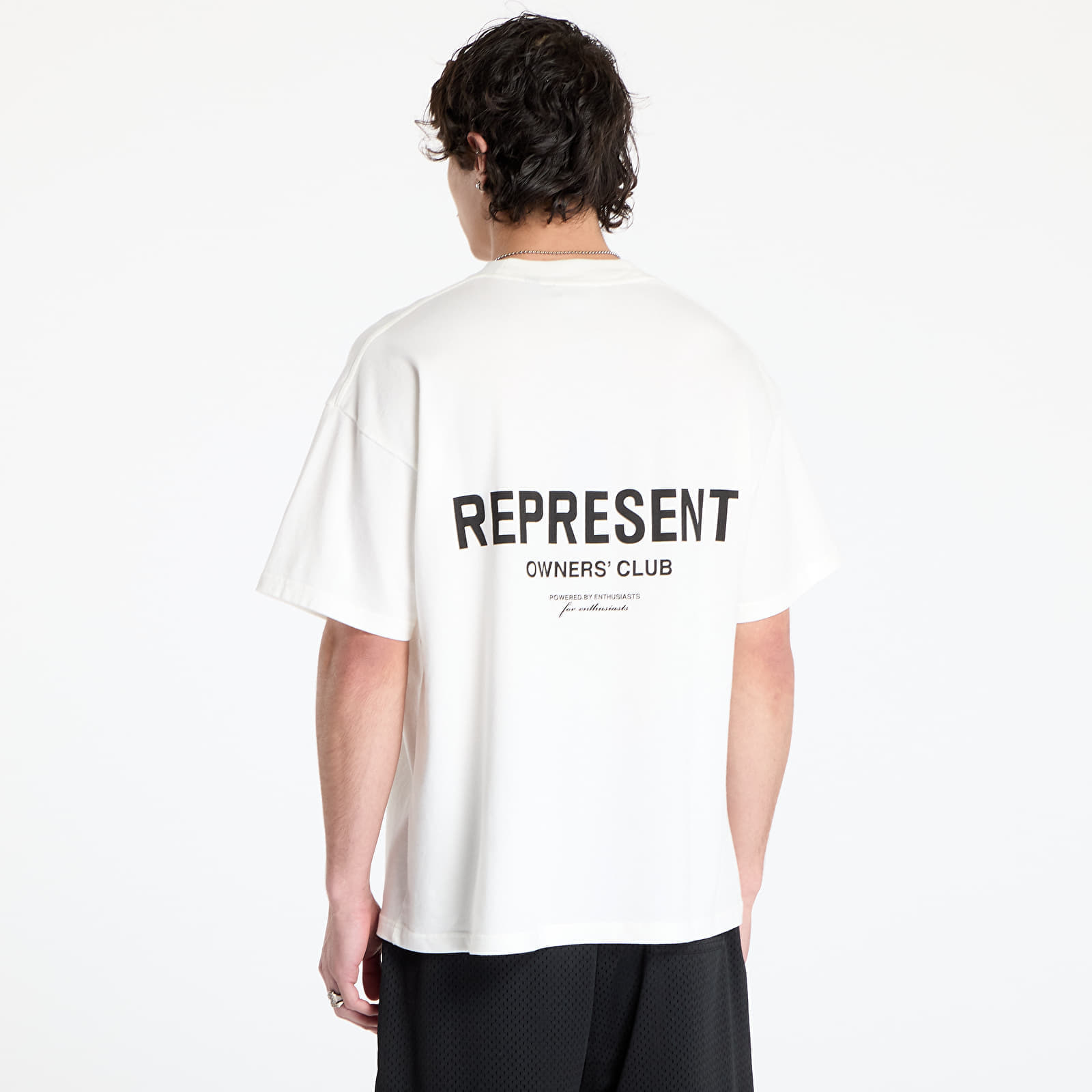 Тениска REPRESENT Represent Owners Club T-Shirt Flat White XL