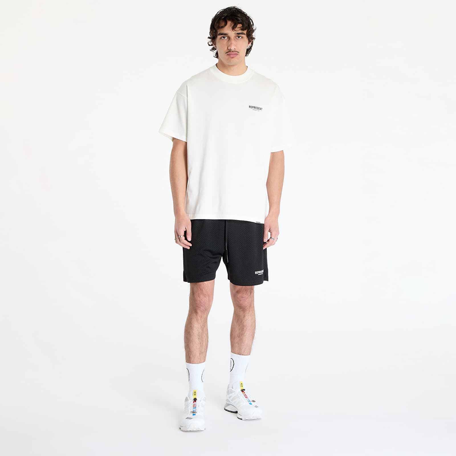 Тениска REPRESENT Represent Owners Club T-Shirt Flat White XL