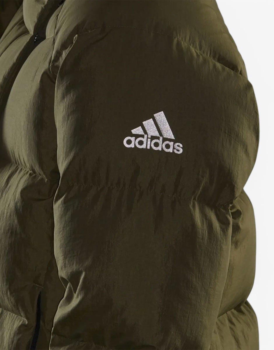 ADIDAS Big Baffle Down Jacket Green