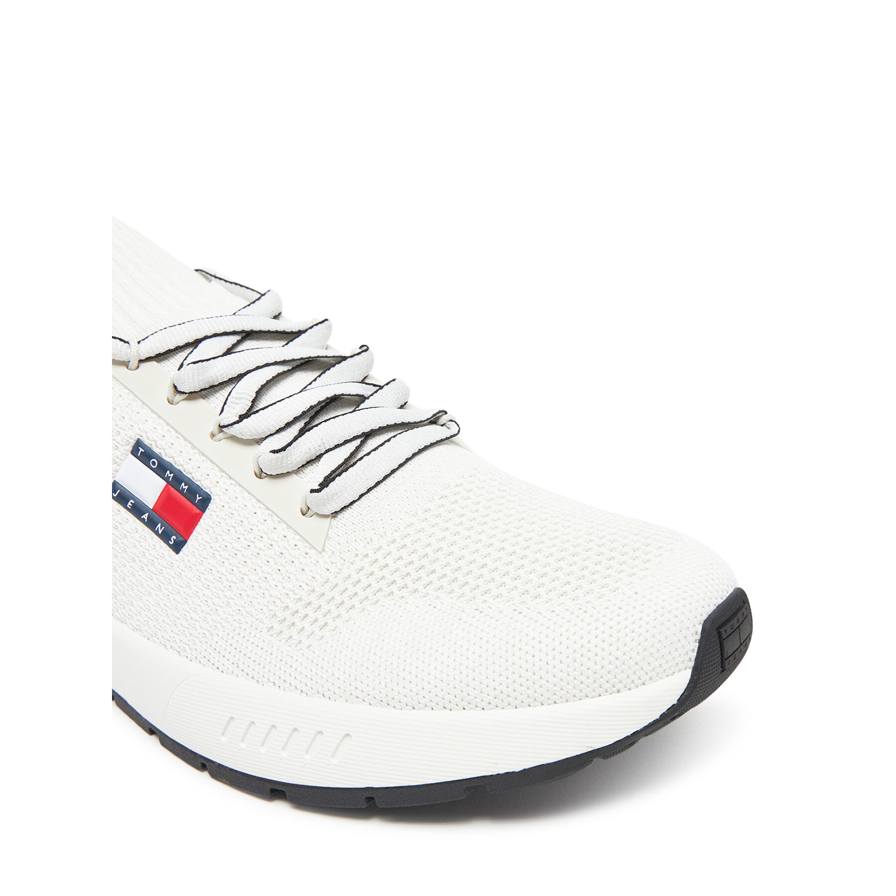 Сникърси Tommy Jeans Tjm Runner Knitted EM0EM01580 Екрю