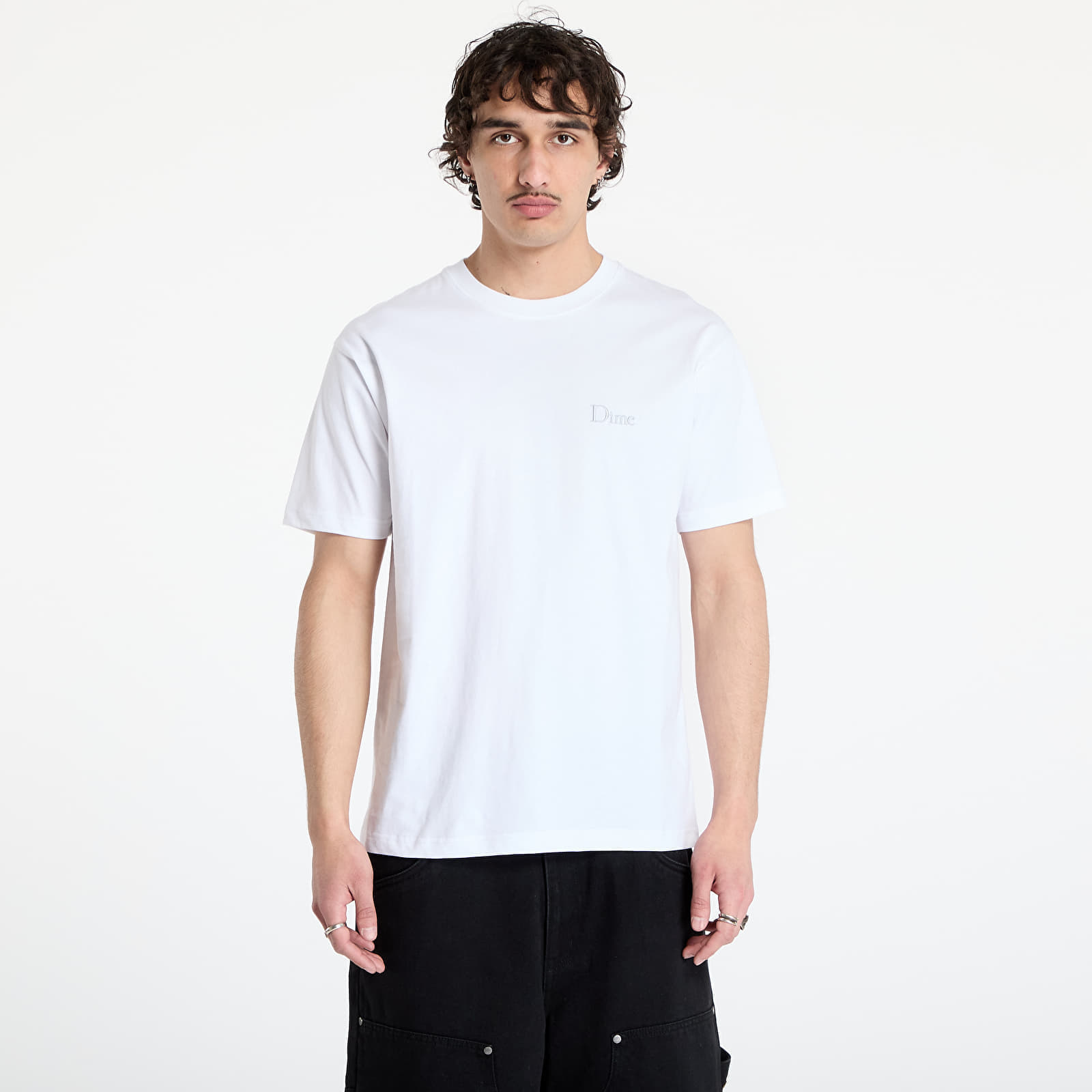 Тениска DIME Classic Small Logo T-Shirt UNISEX White M