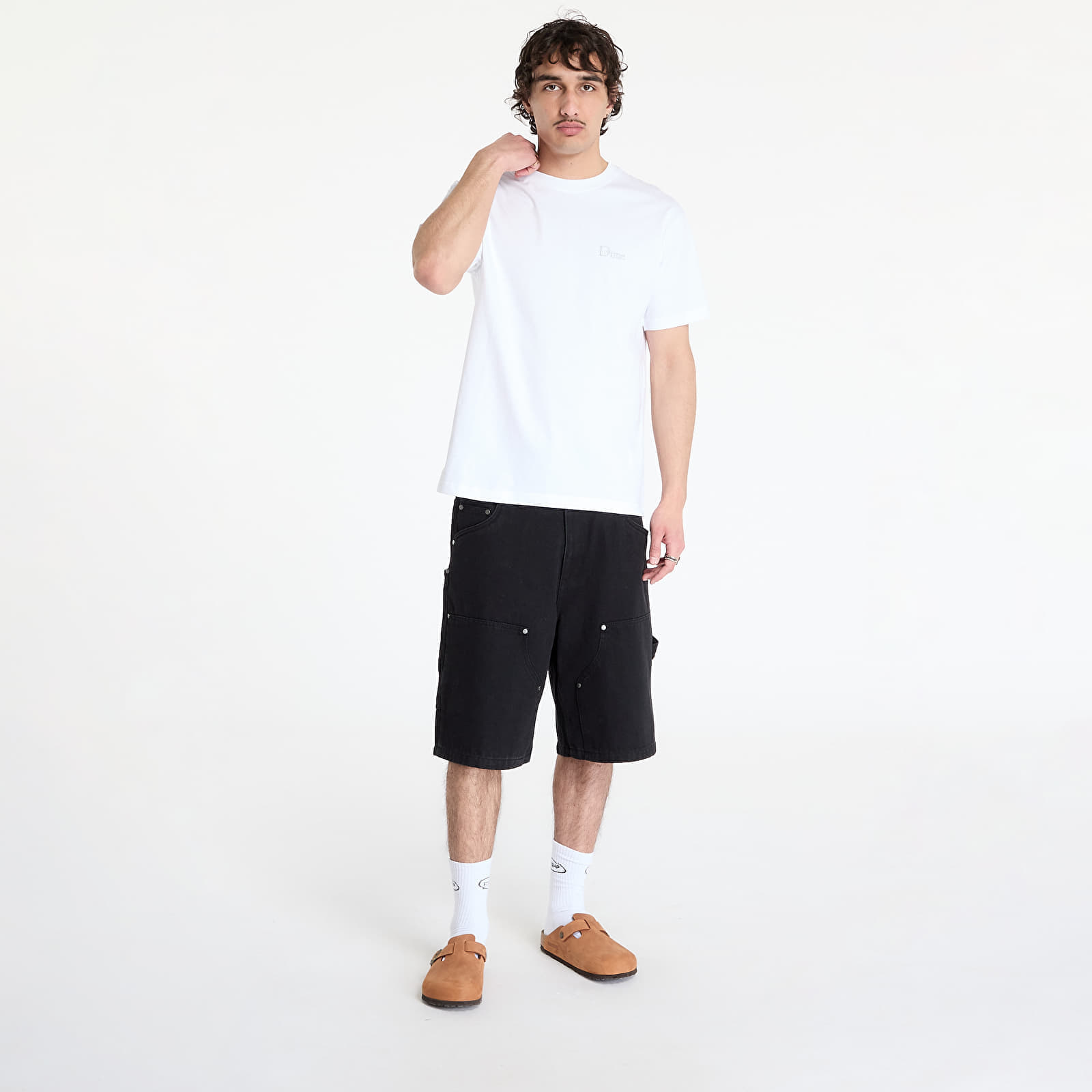 Тениска DIME Classic Small Logo T-Shirt UNISEX White M