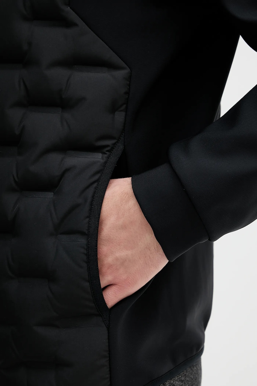 Пухено яке BOSS Green J_T-Down Hybrid HD в черно преходен модел 50541045