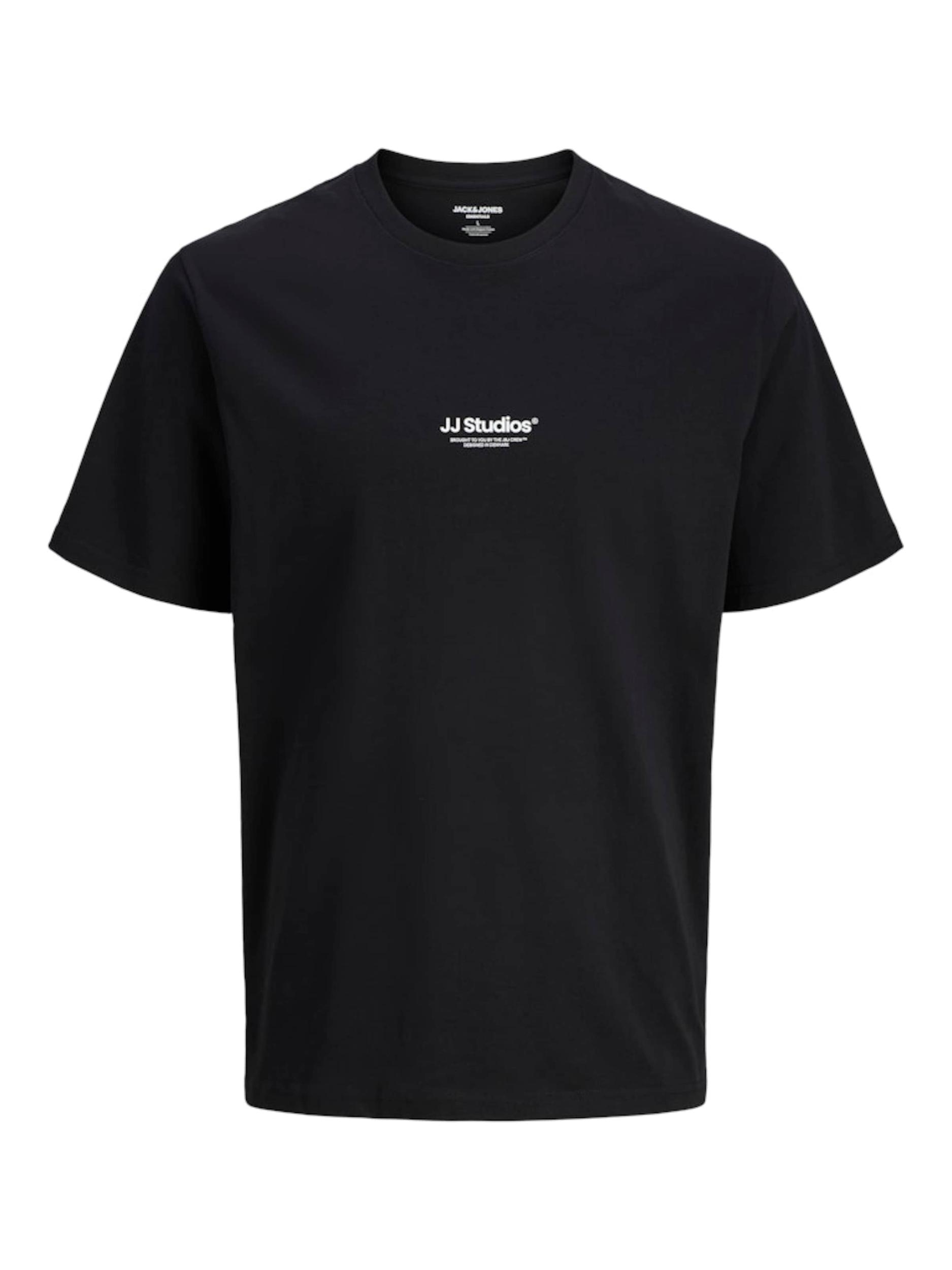 JACK & JONES Тениска 'JJESoho' черно