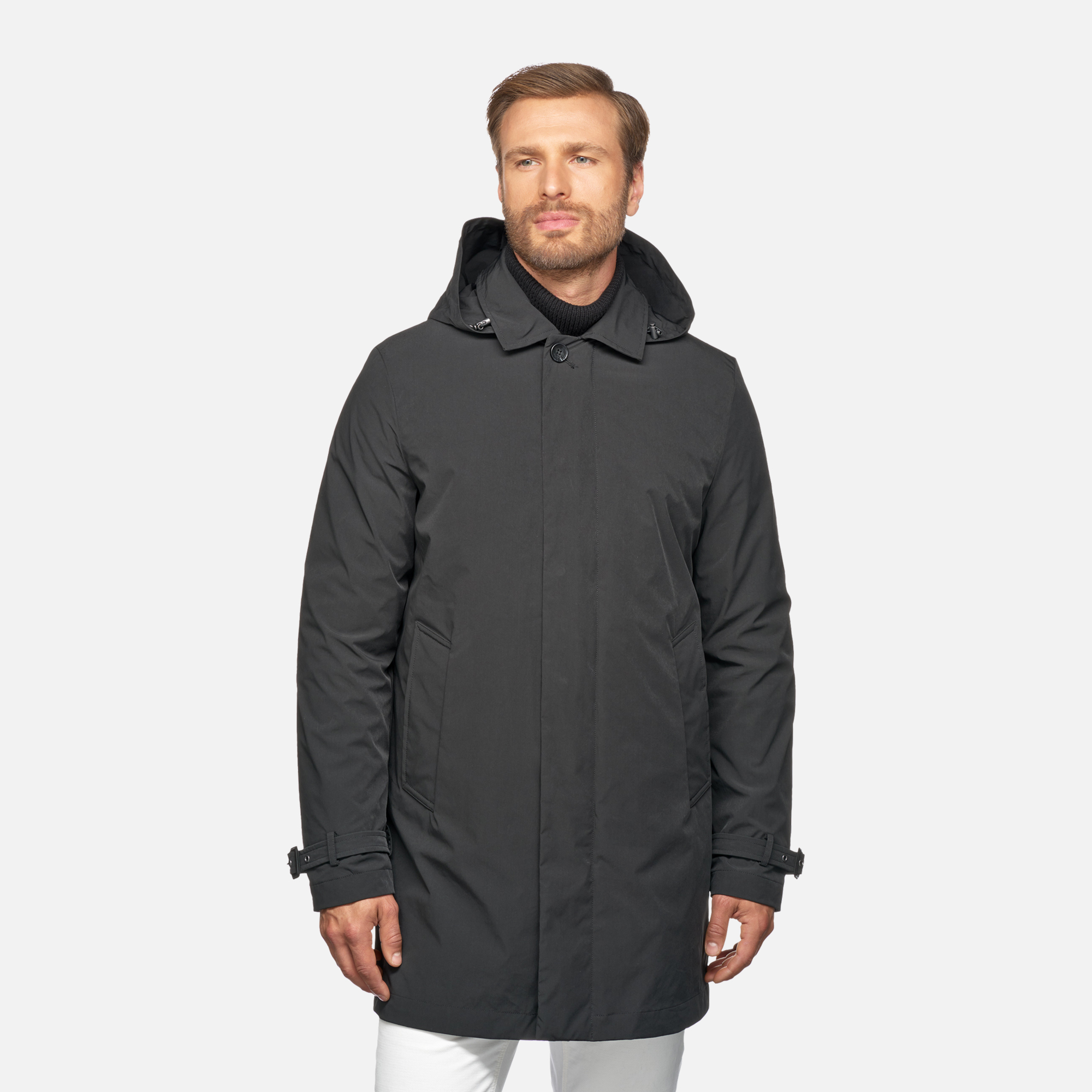 Black men's jacket Geox Anyweco - Men