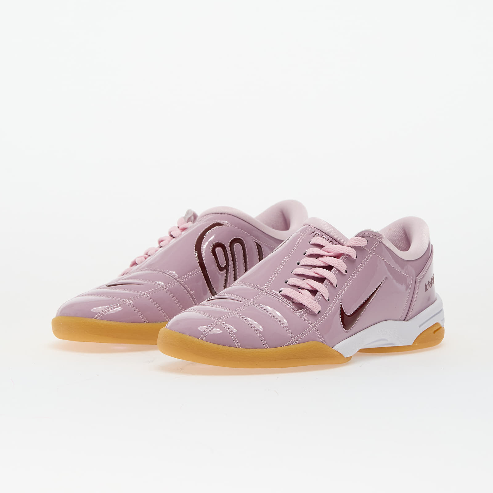 Nike W T90 Pink Foam/ Team Red-White-Gum Lt Brown