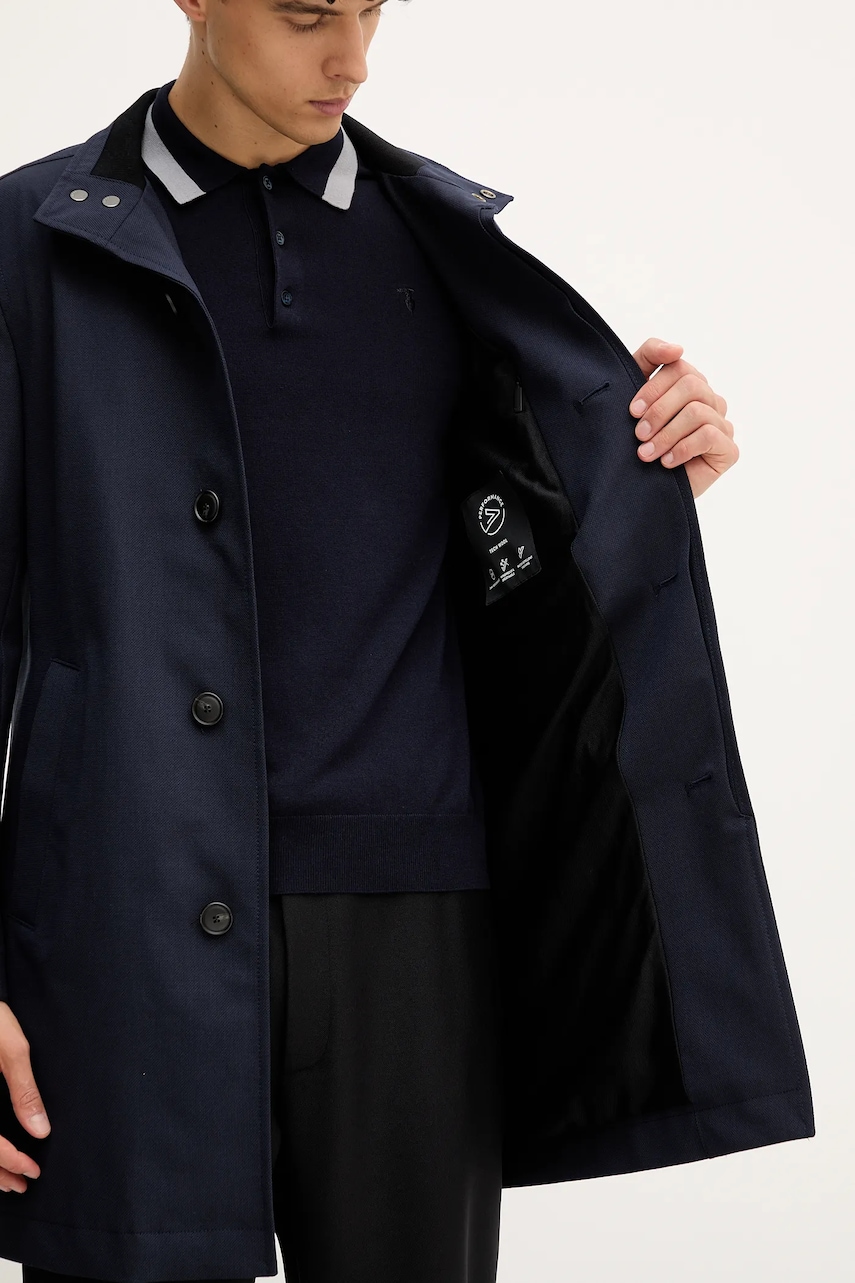 Палто с вълна BOSS P-Hyde-SU-253