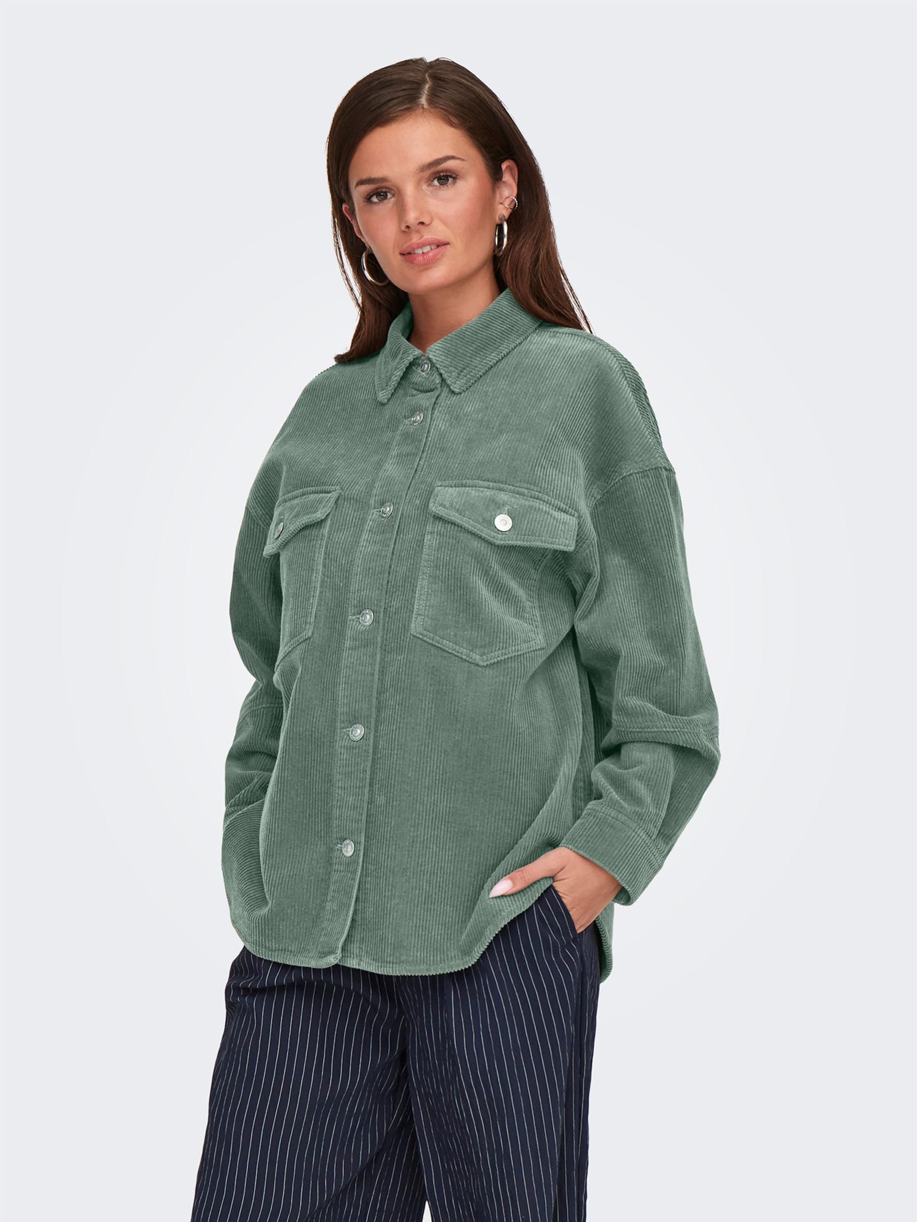 ONLY Блуза 'ONLTiggy' зелено