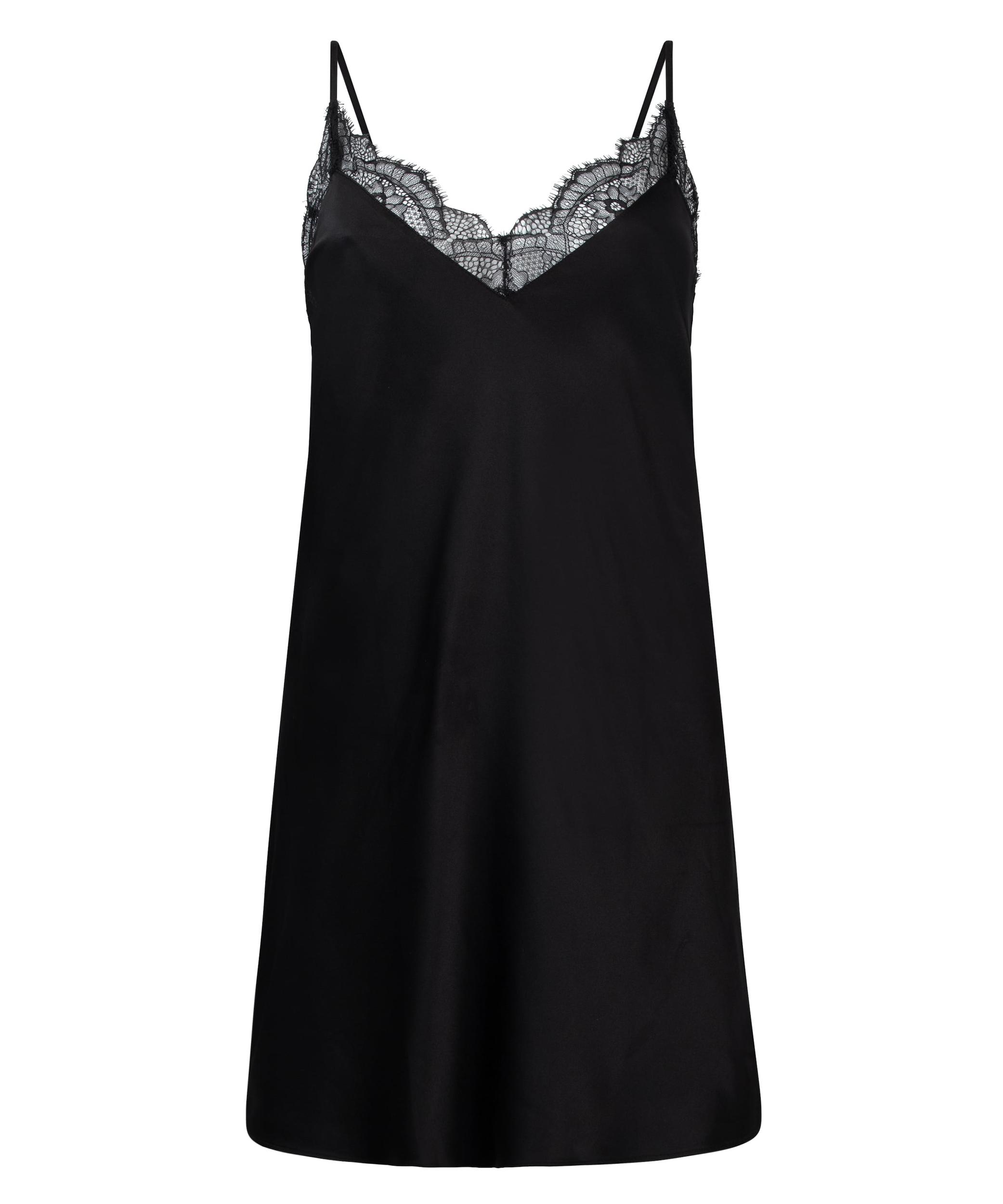 Hunkemöller пеньоар черно