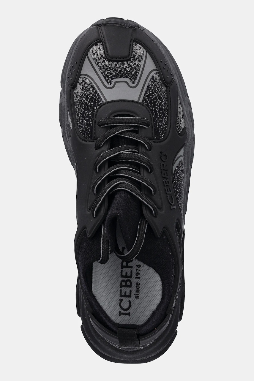 Маратонки Iceberg ICB-One мъжки в черно IUSOCK05