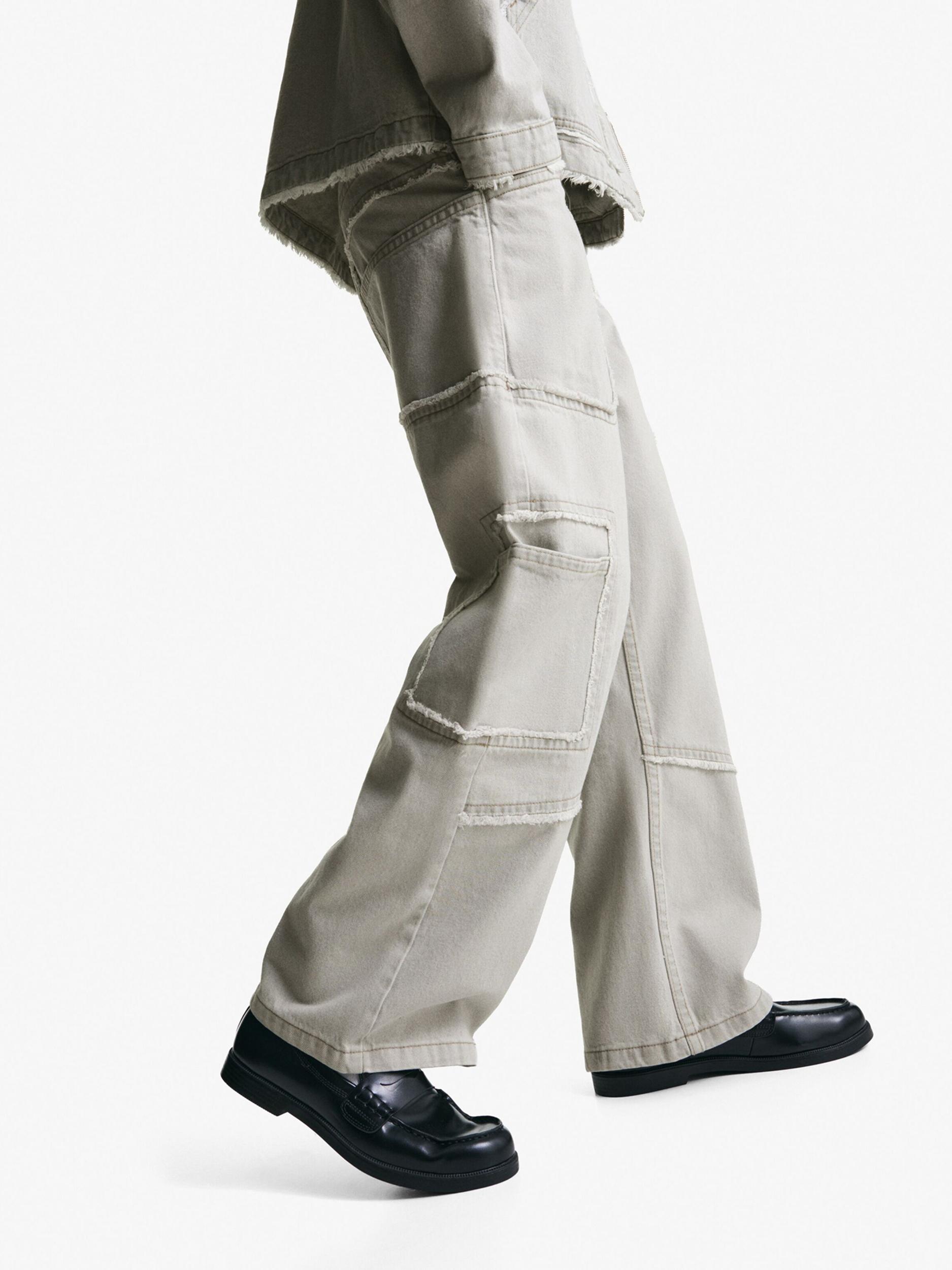 Bershka Дънки светлосиво