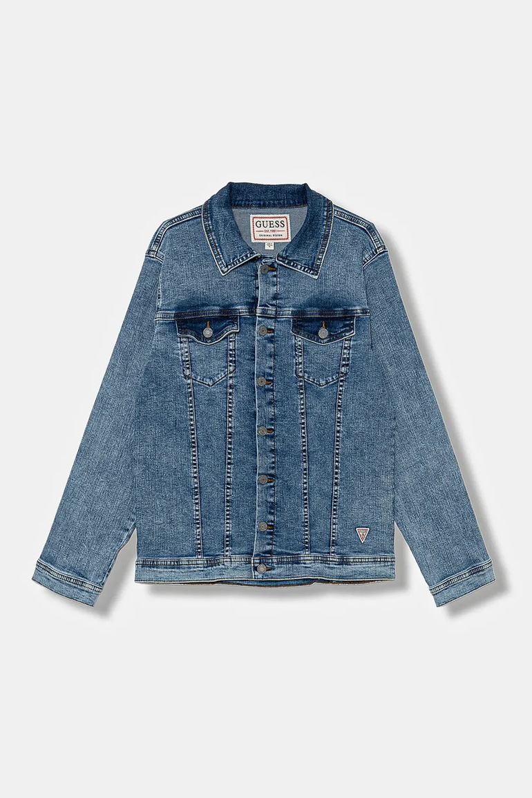 Детско дънково яке Guess