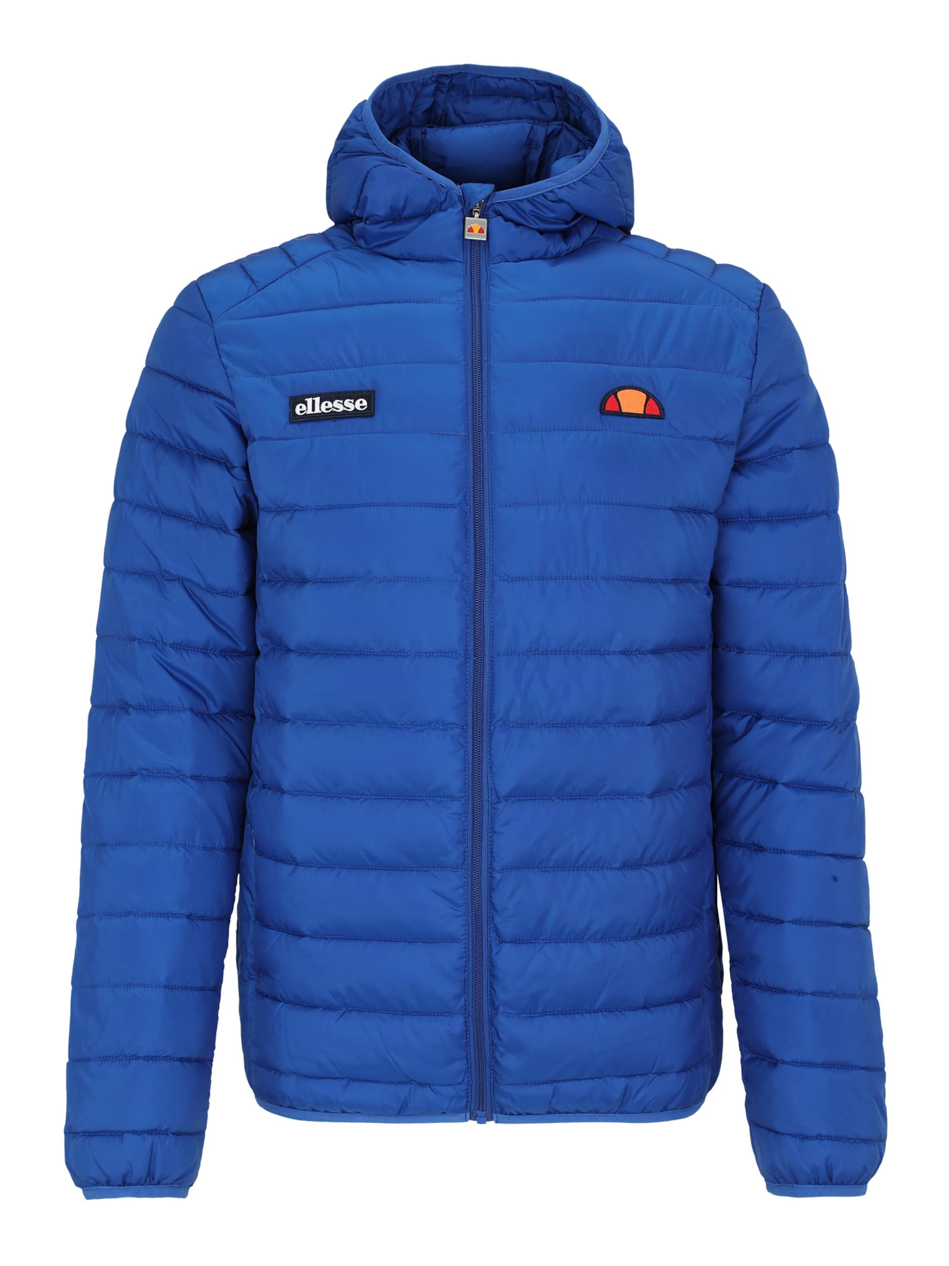 ELLESSE Преходно яке 'Lombardy' кобалтово синьо / оранжево / червено / черно