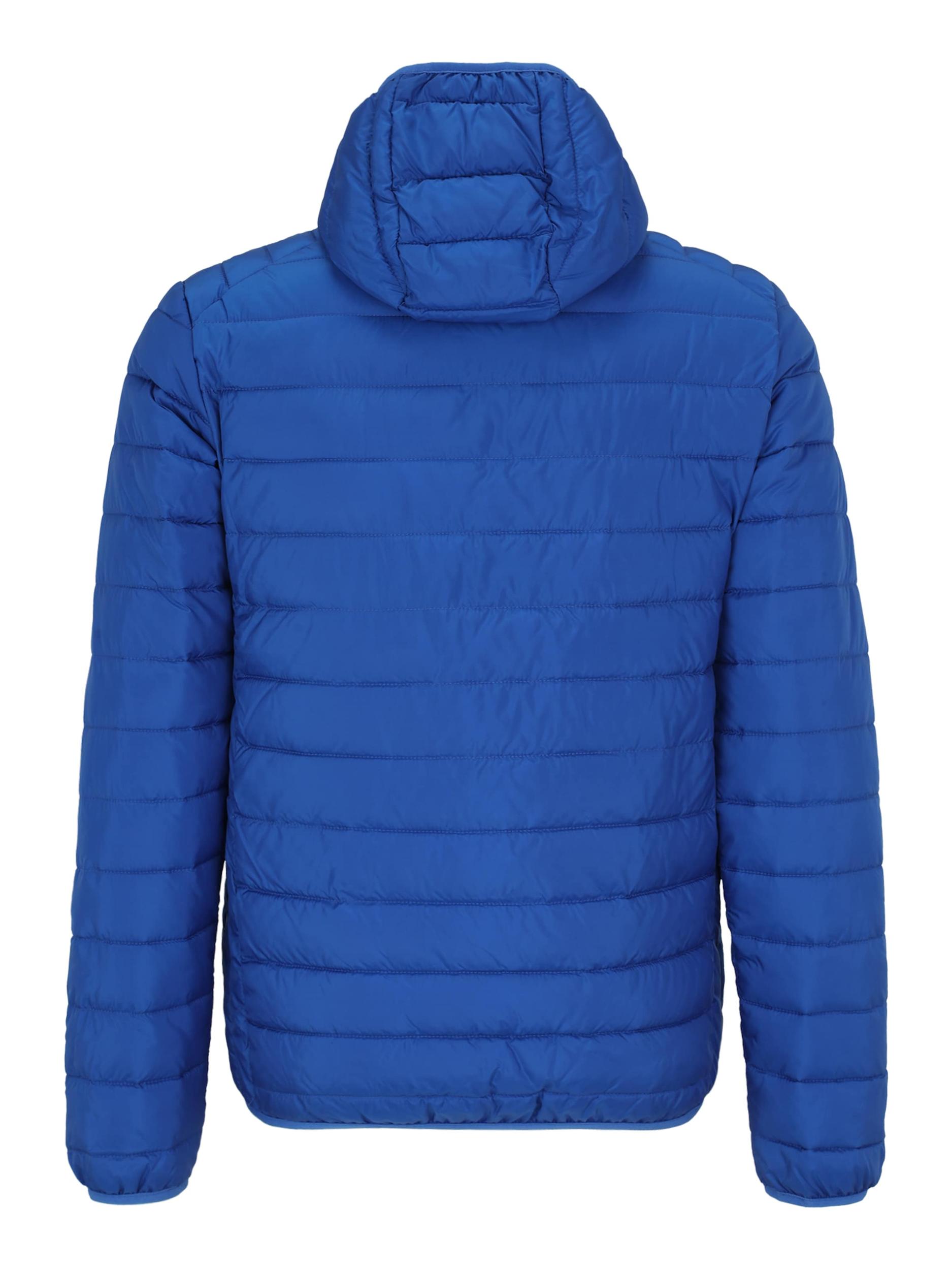 ELLESSE Преходно яке 'Lombardy' кобалтово синьо / оранжево / червено / черно