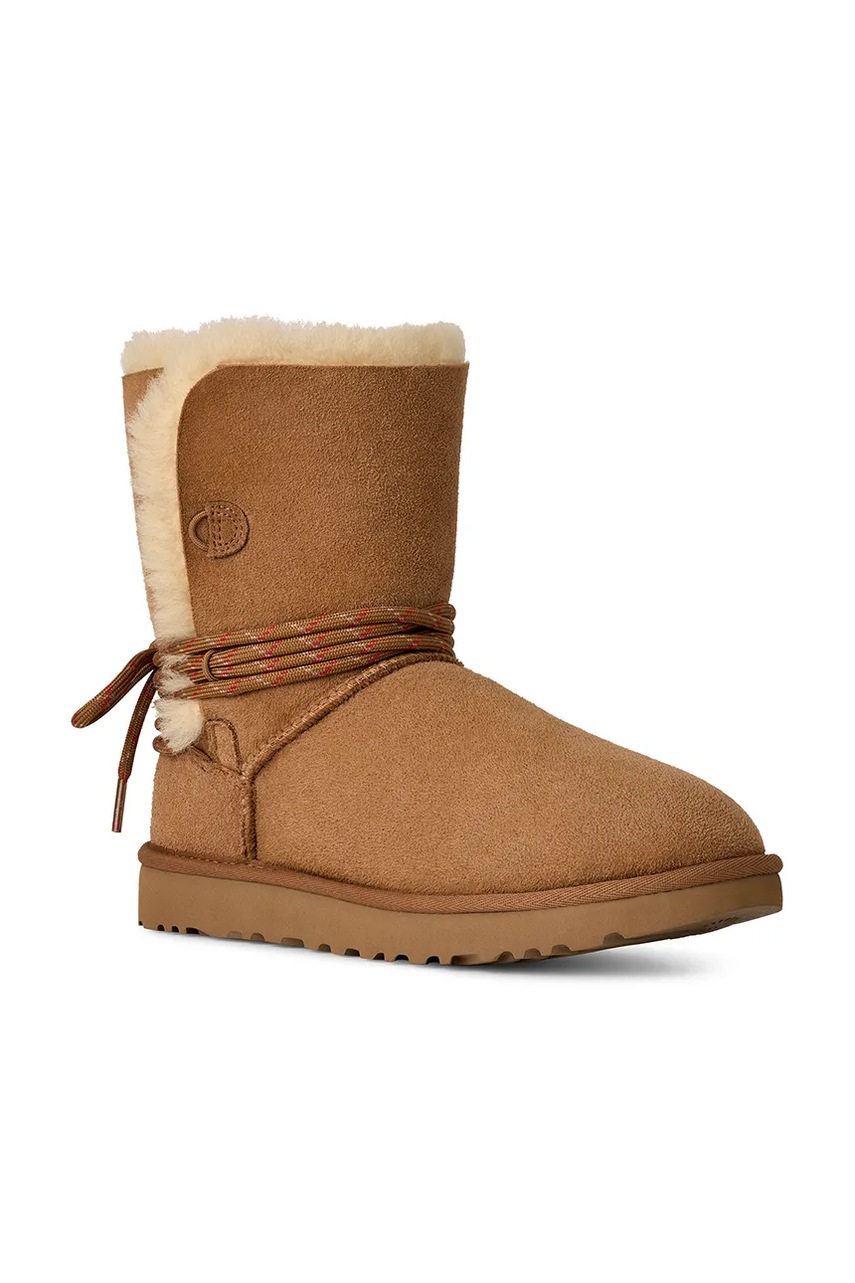 Велурени апрески UGG Bailey Tie
