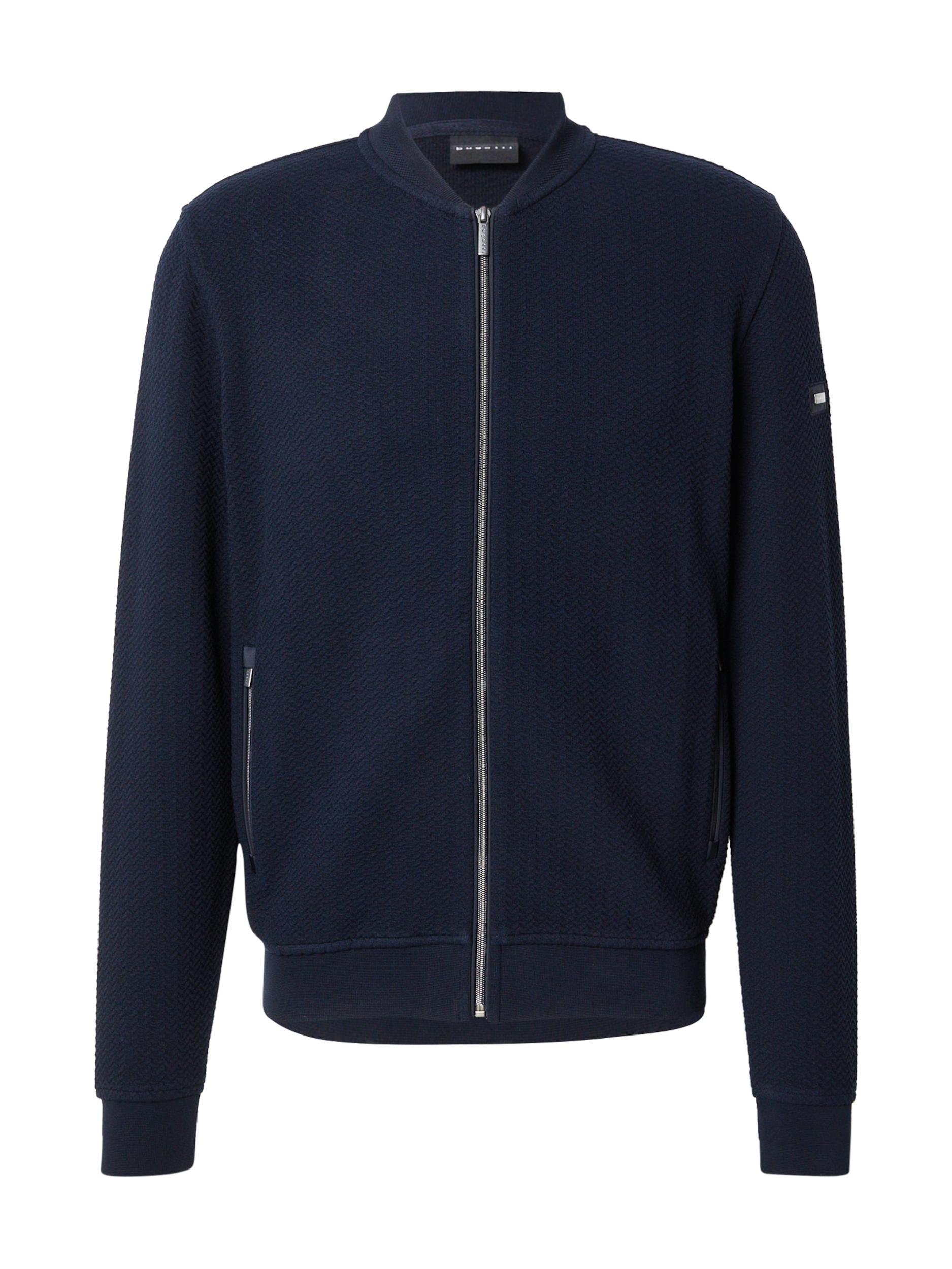 bugatti Плетена жилетка морскосиньо