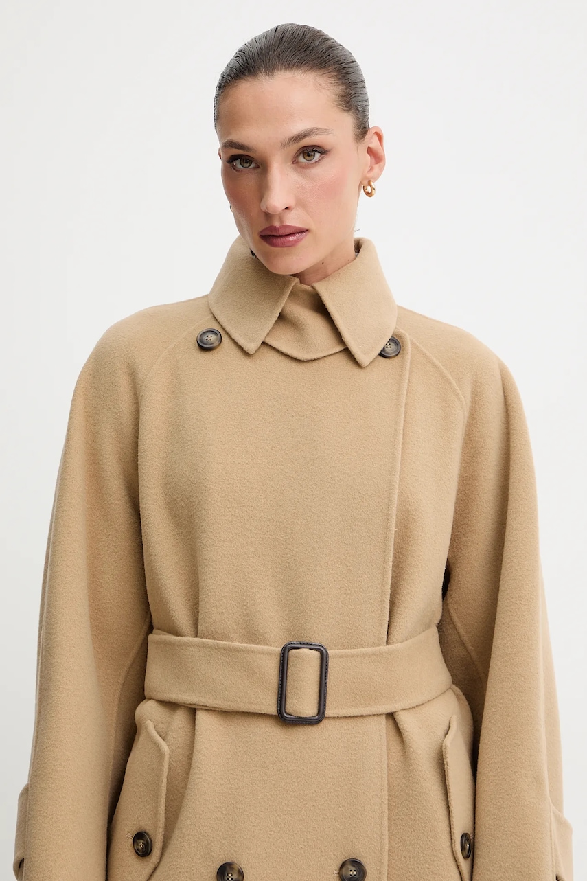 Вълнено палто Weekend Max Mara CADINE