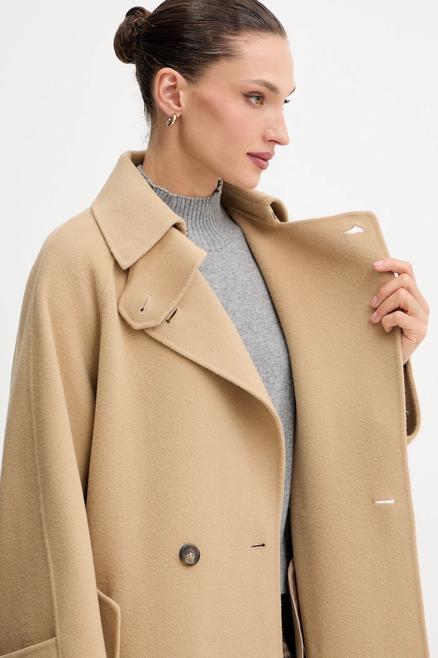 Вълнено палто Weekend Max Mara CADINE