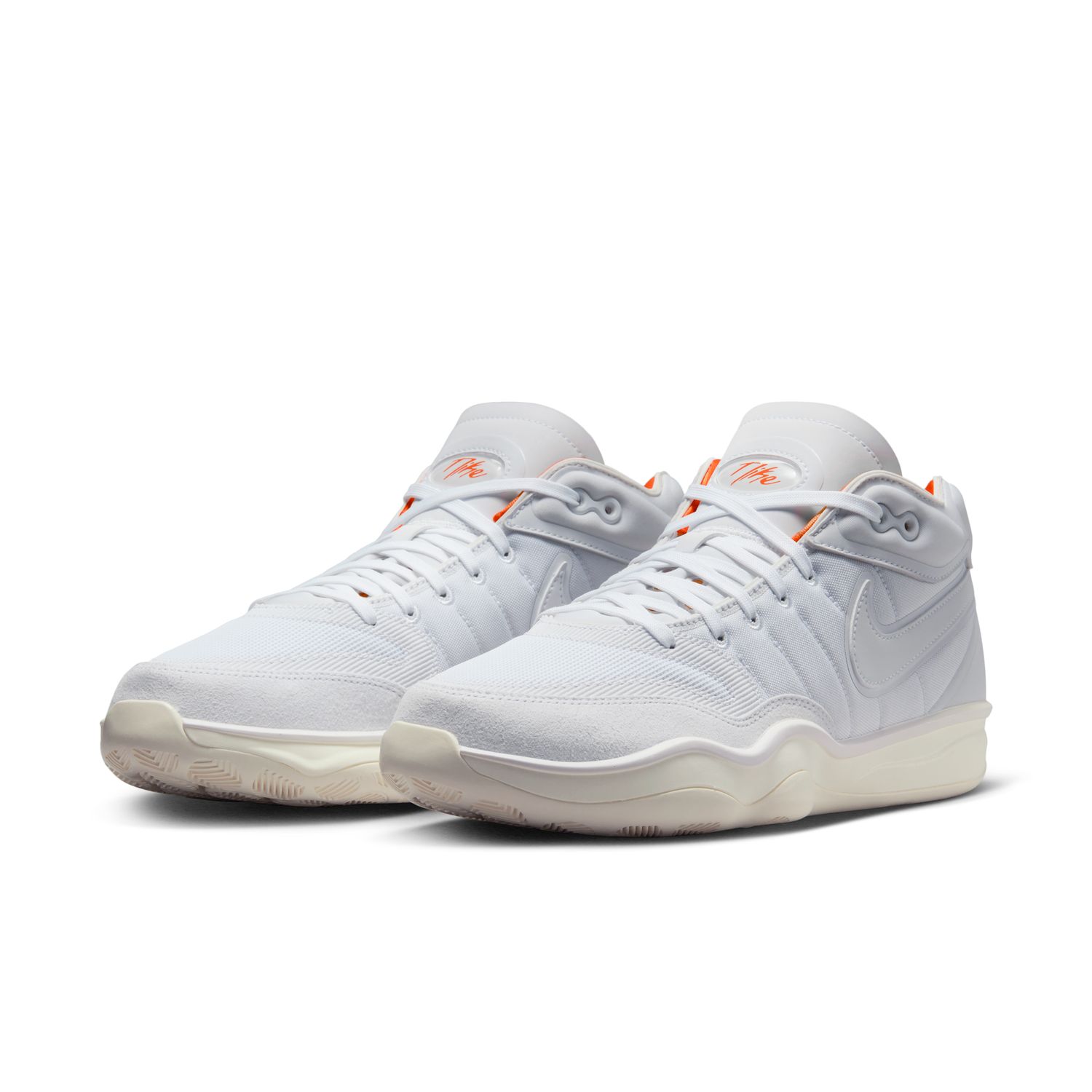 Nike Air Zoom G.T. Hustle 2 "White Safety Orange" - мъже - Кецове Nike - Бяло - DJ9405-104