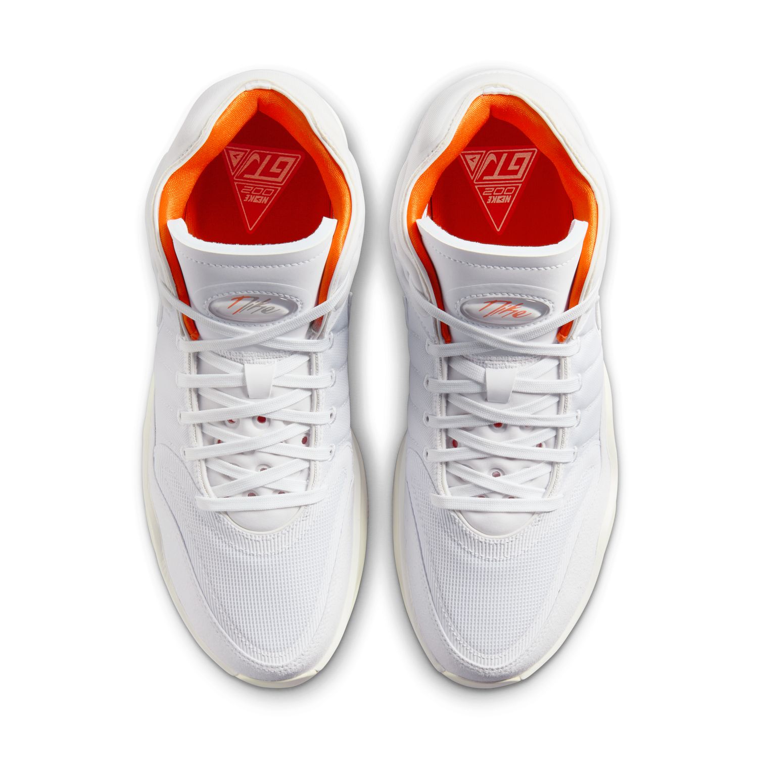 Nike Air Zoom G.T. Hustle 2 "White Safety Orange" - мъже - Кецове Nike - Бяло - DJ9405-104