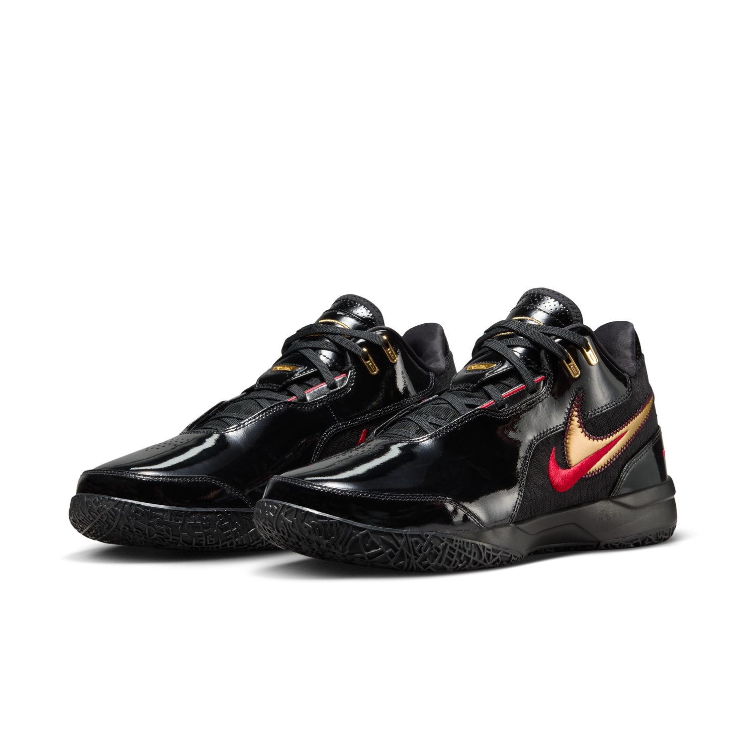 Nike LeBron NXXT Gen AMPD "Black Metallic Gold" - мъже - Кецове Nike - черен - FJ1566-001