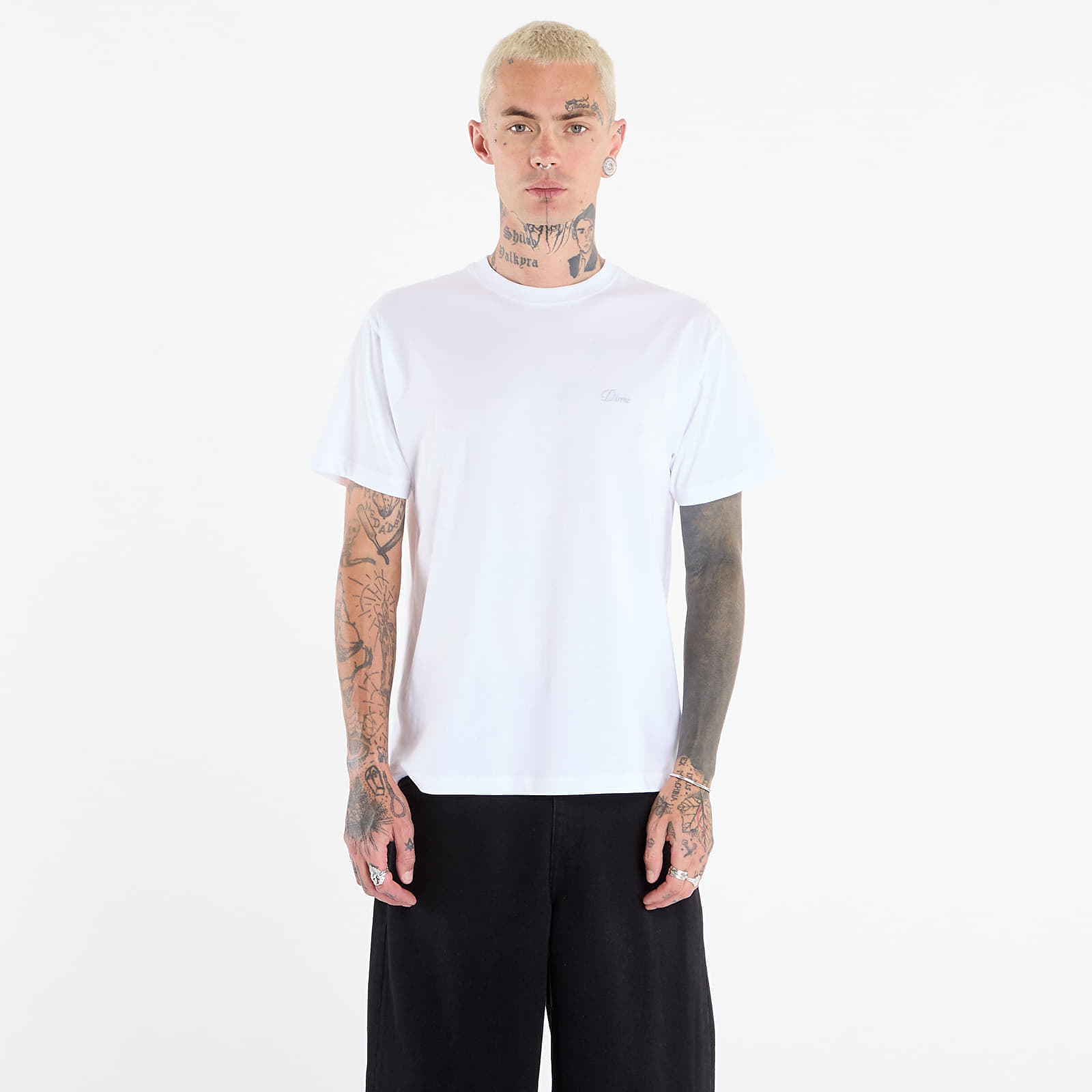 Тениска Dime Cursive Small Logo T-Shirt UNISEX White XL