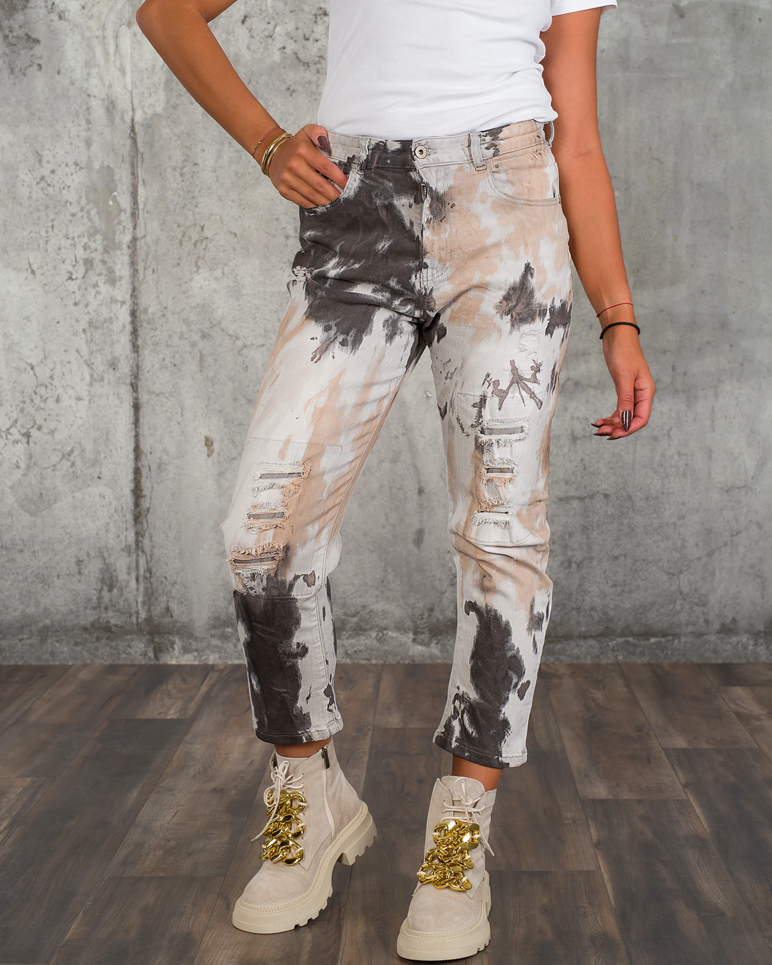 ExclusiveJeans Дънки Anarchy, Микс Цвят