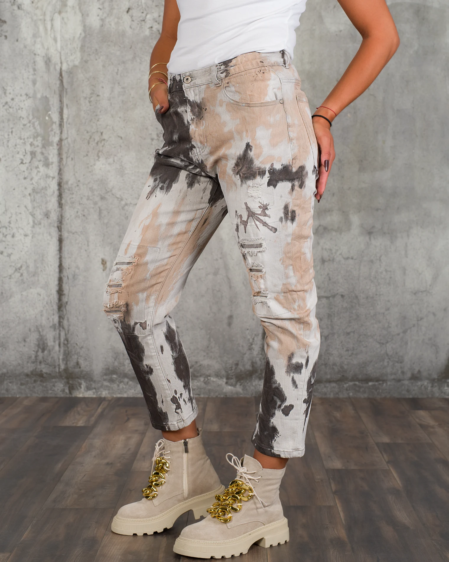 ExclusiveJeans Дънки Anarchy, Микс Цвят