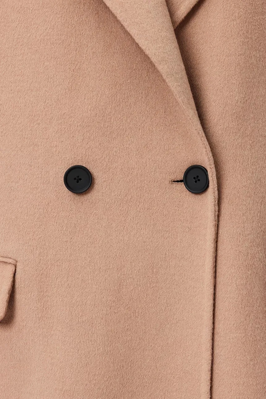 Палто с вълна AllSaints SELLMA