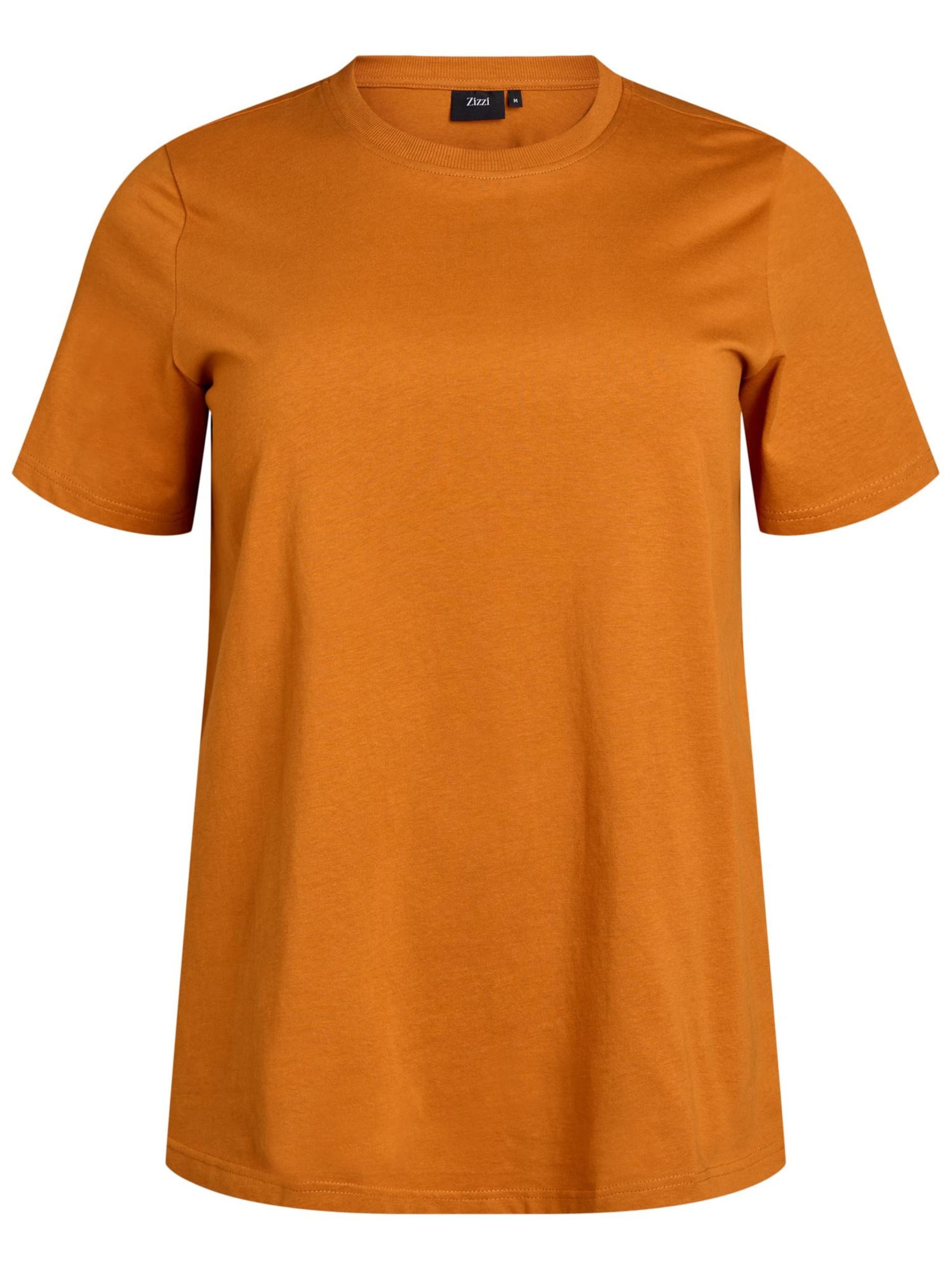 Zizzi Тениска 'Charlin' тъмнооранжево