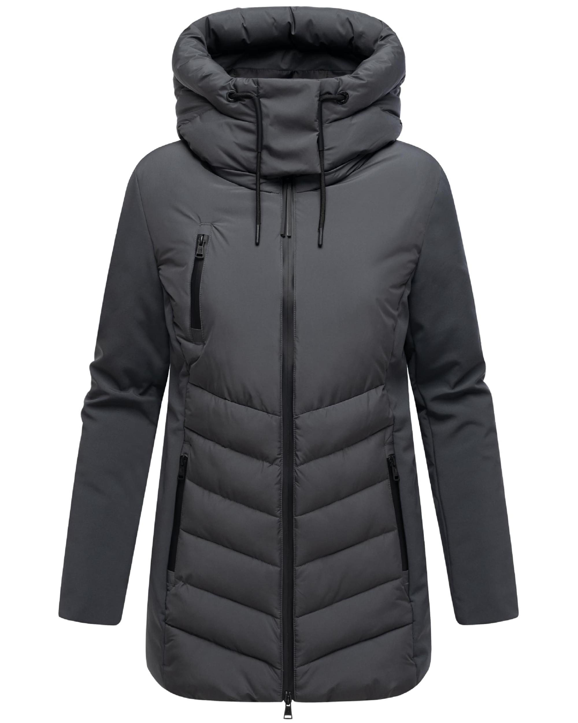 MARIKOO Зимно яке 'Tivaa XVI' антрацитно черно