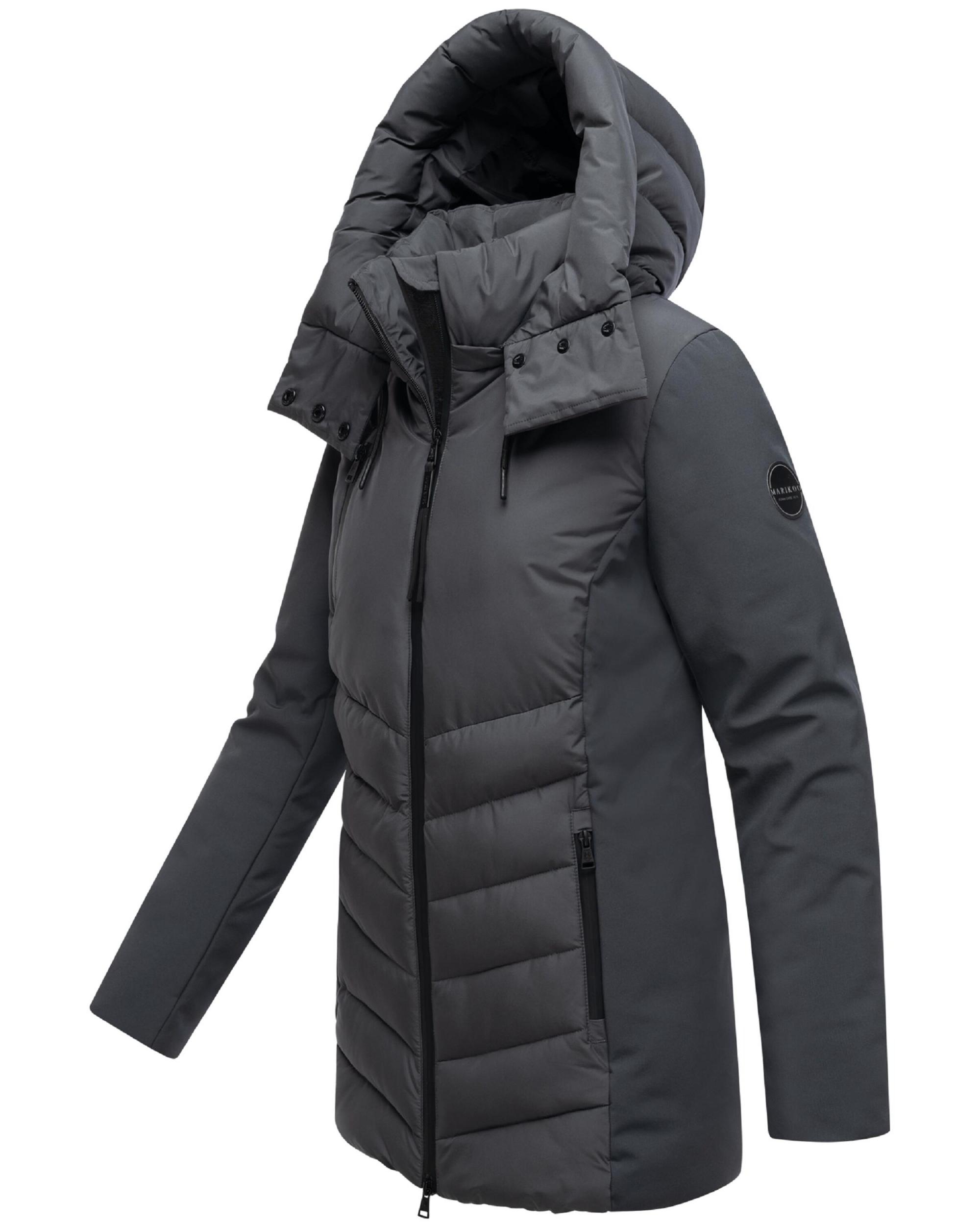 MARIKOO Зимно яке 'Tivaa XVI' антрацитно черно