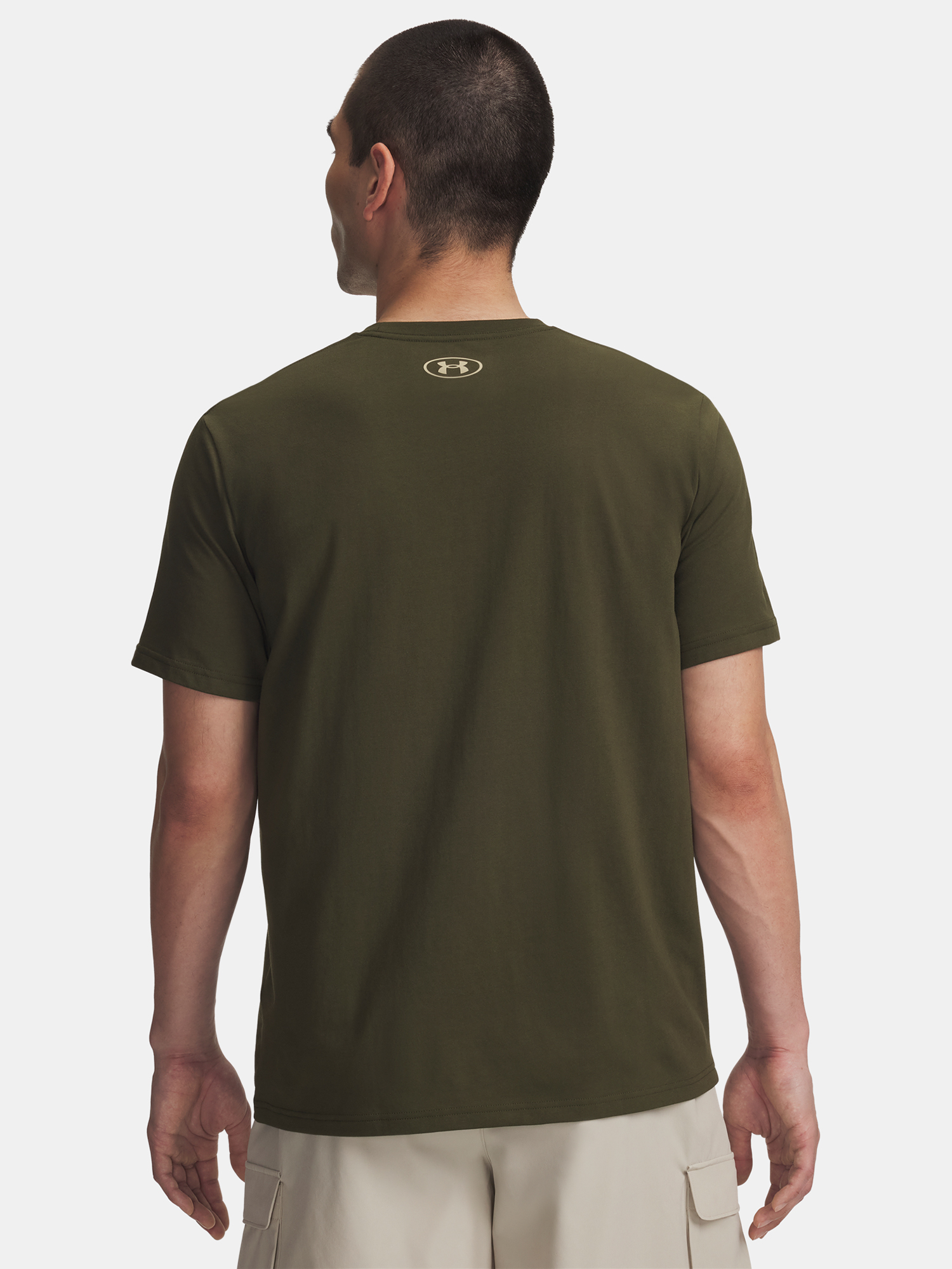 Men's Under Armour UA M BOXED SPORTS UPDATED SS-GRN - Men's T-Shirt