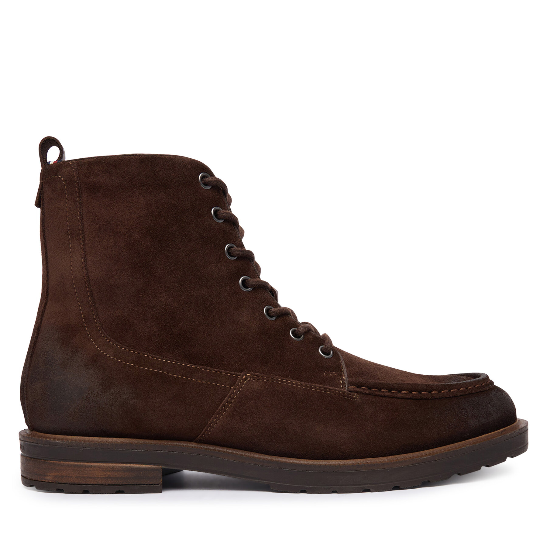 Зимни обувки Tommy Hilfiger Cleated W Moc FM0FM05599 Кафяв