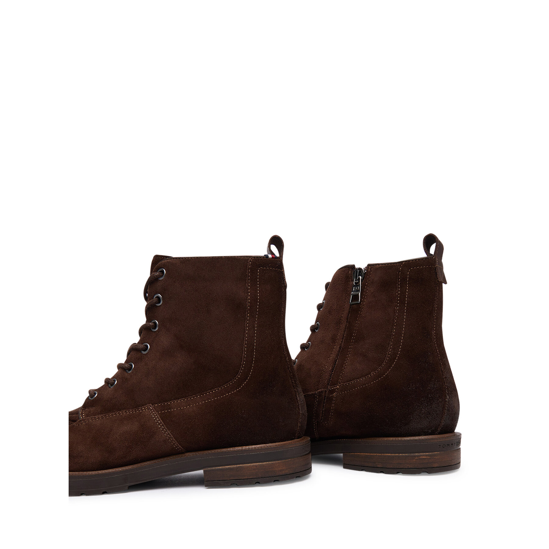 Зимни обувки Tommy Hilfiger Cleated W Moc FM0FM05599 Кафяв