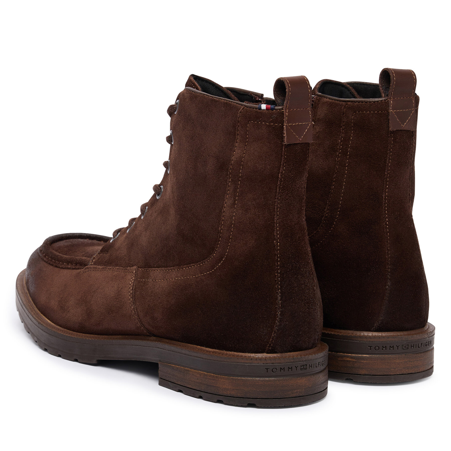 Зимни обувки Tommy Hilfiger Cleated W Moc FM0FM05599 Кафяв