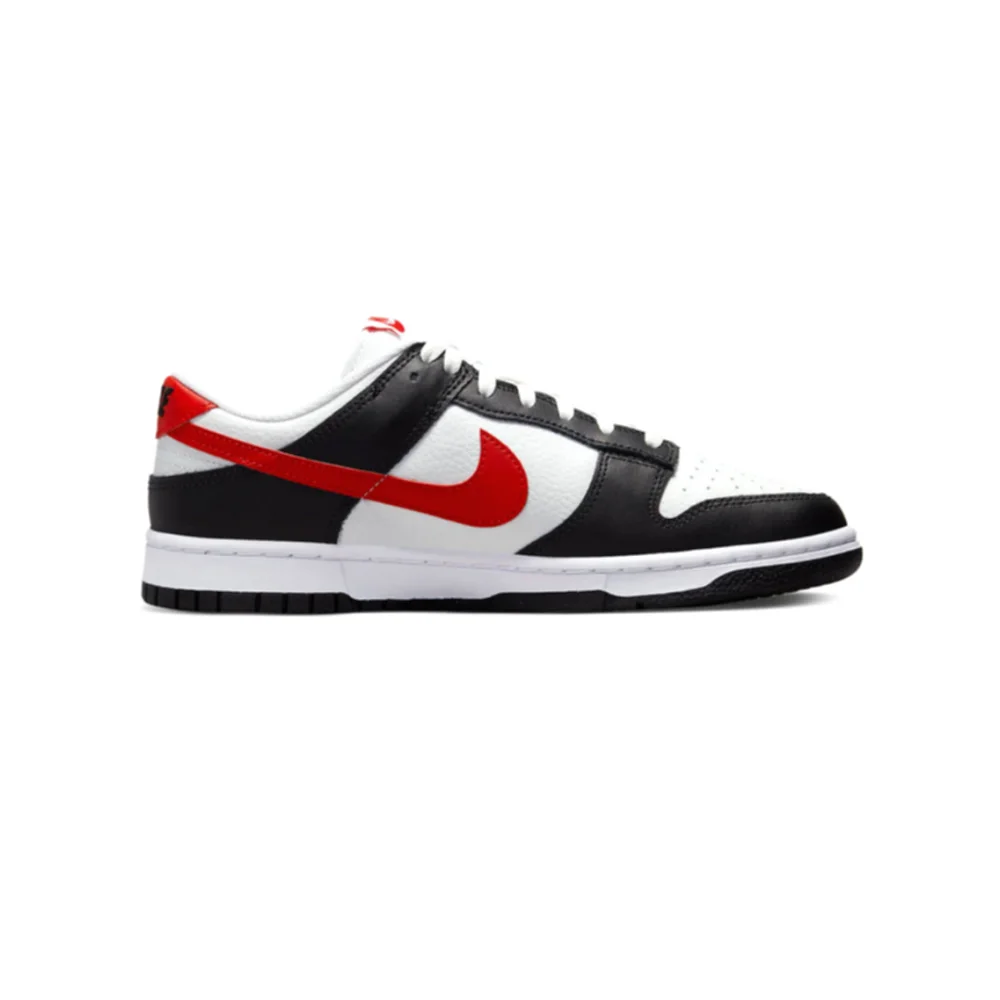 Nike Dunk Low Retro Red Swoosh Panda