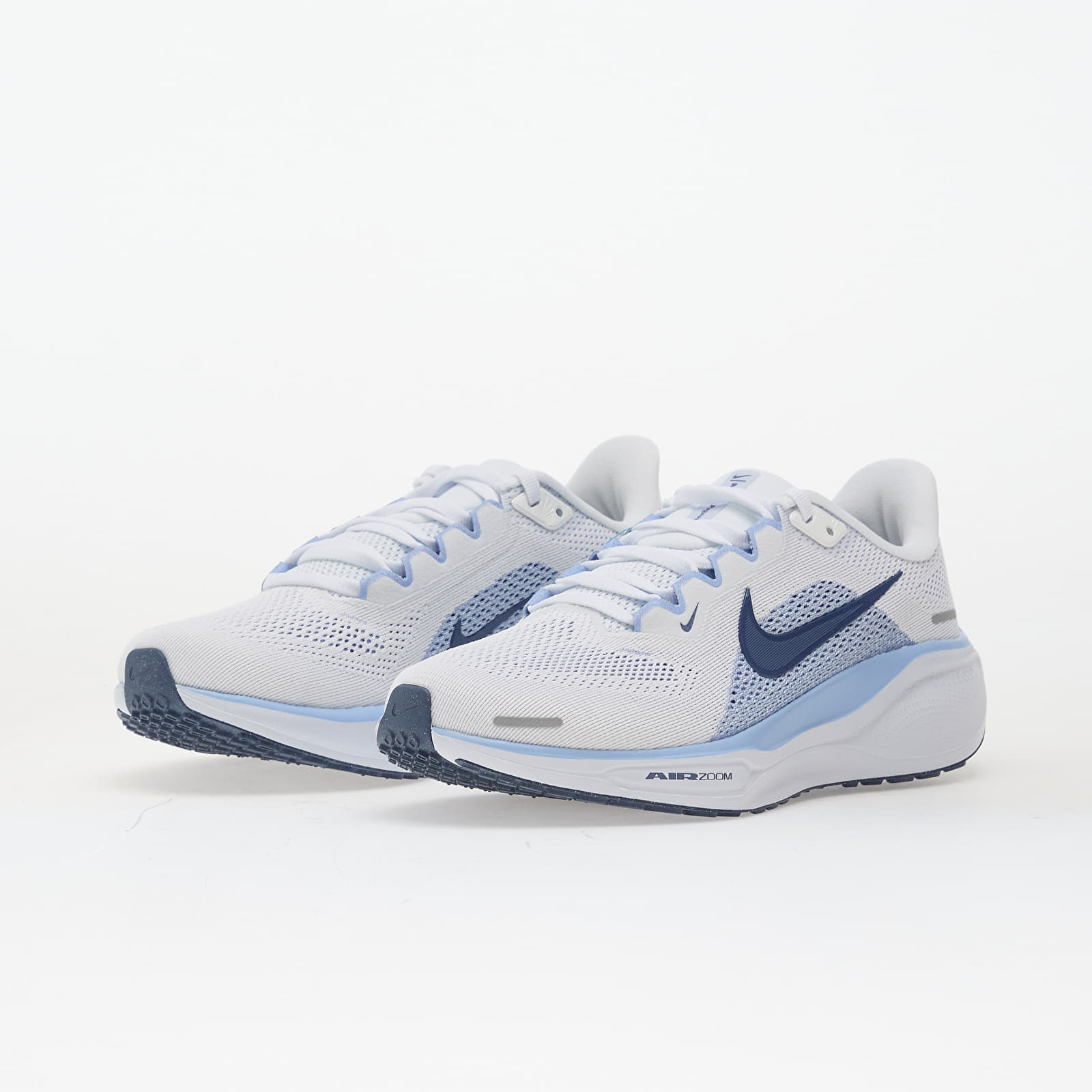 Nike Pegasus 41 White/ Diffused Blue-Aluminum