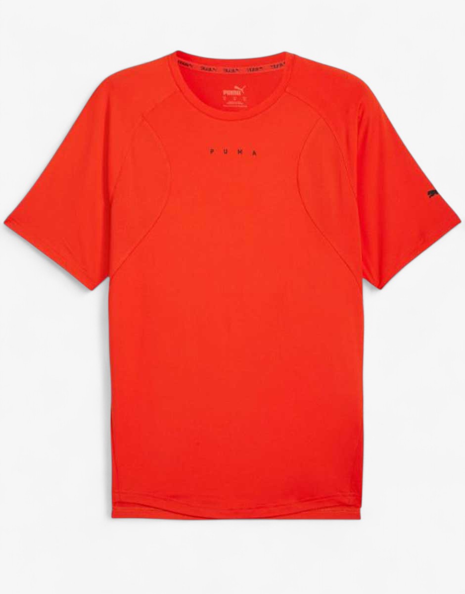 PUMA Cloudspun Soft Breathable Tee Orange
