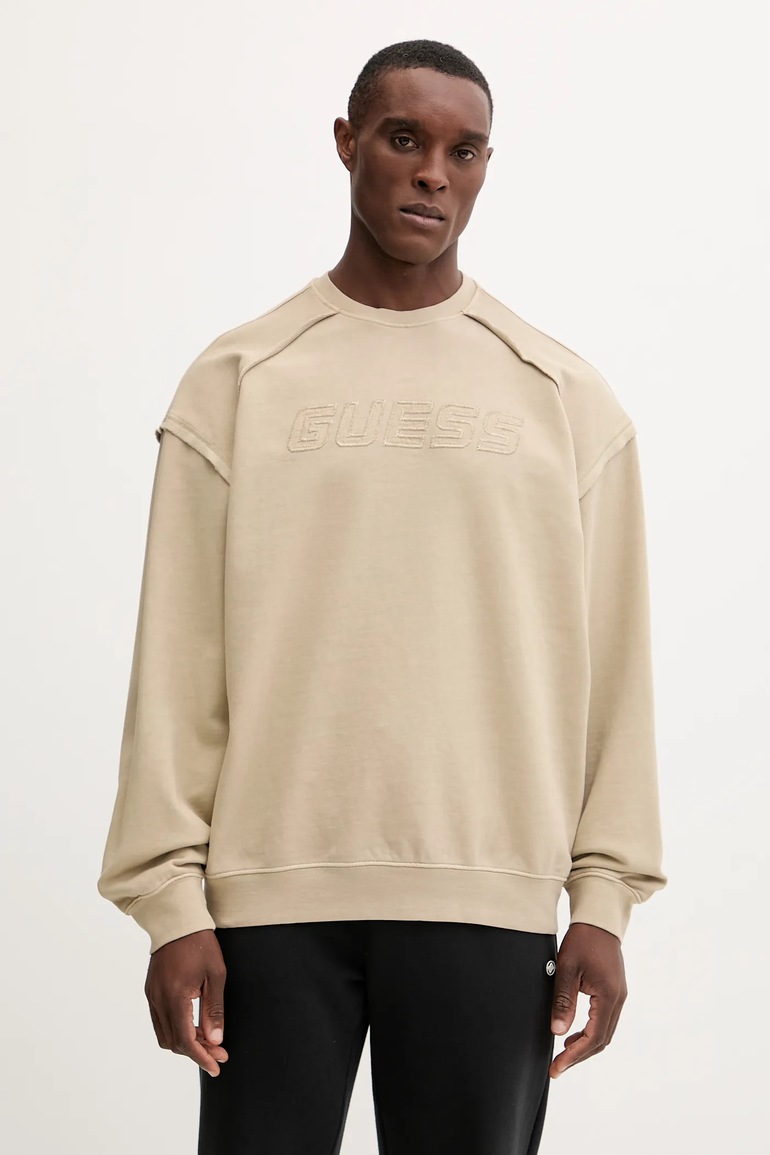 Памучен суичър Guess LASI