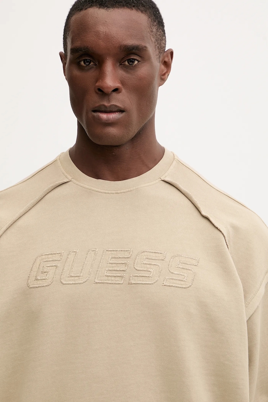 Памучен суичър Guess LASI