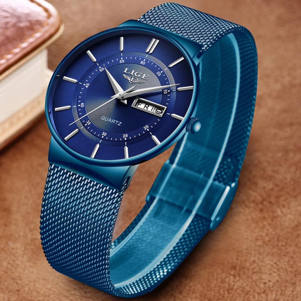 Часовник LIGE KI-6316 - Черен