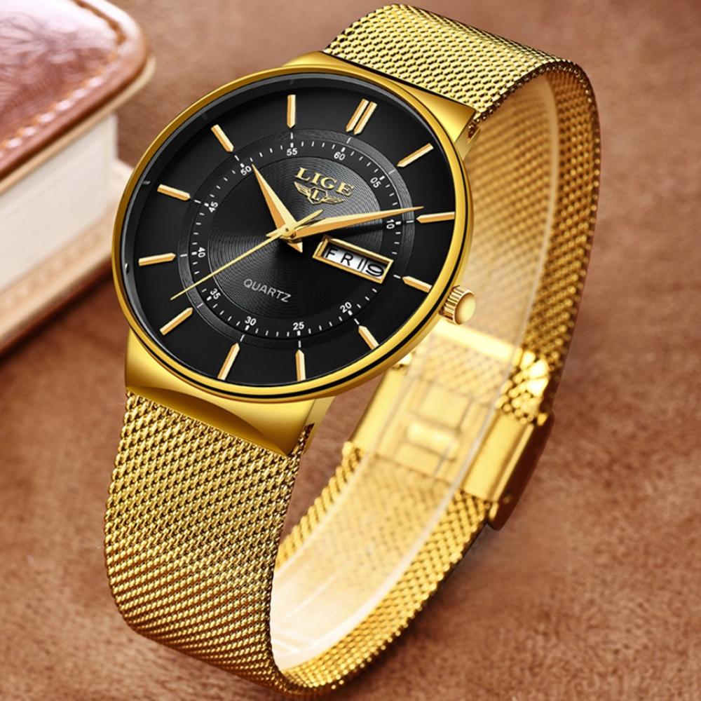 Часовник LIGE KI-6316 - Черен