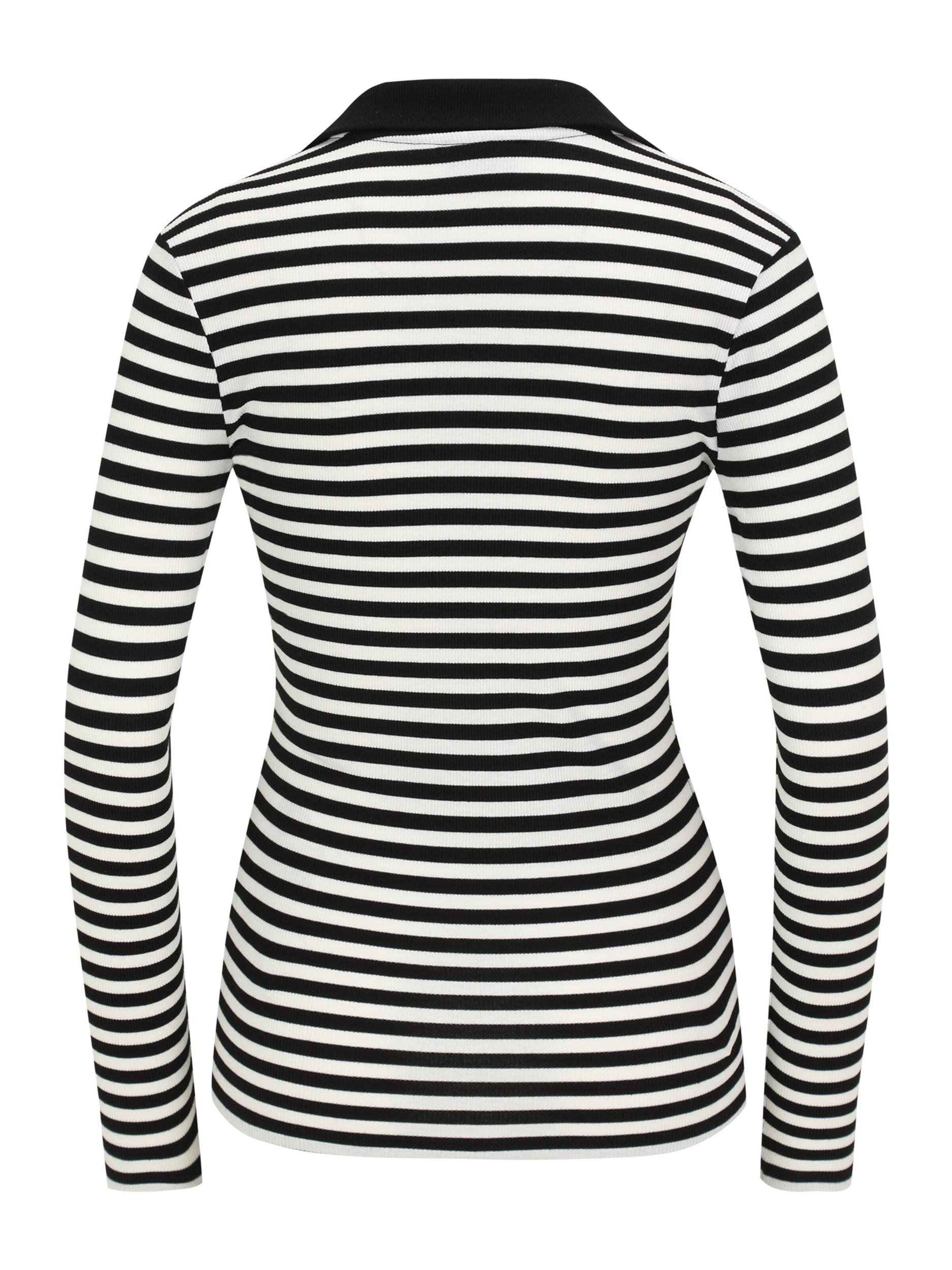 Only Maternity Тениска 'OLMPilla' черно / бяло