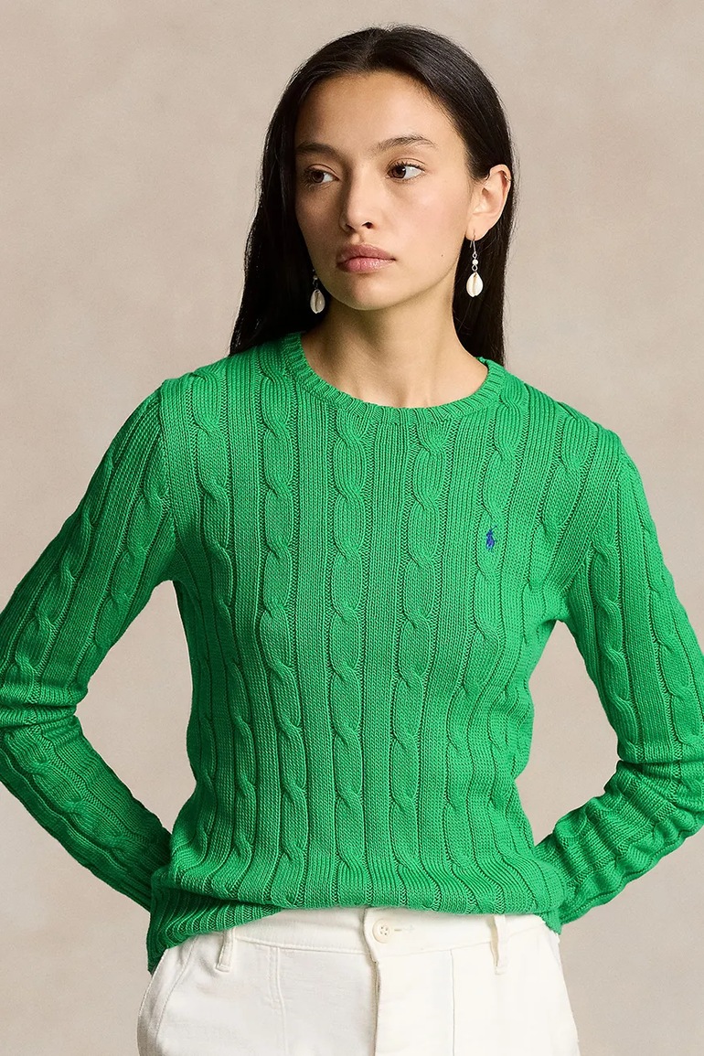 Памучен пуловер Polo Ralph Lauren Glamibg 