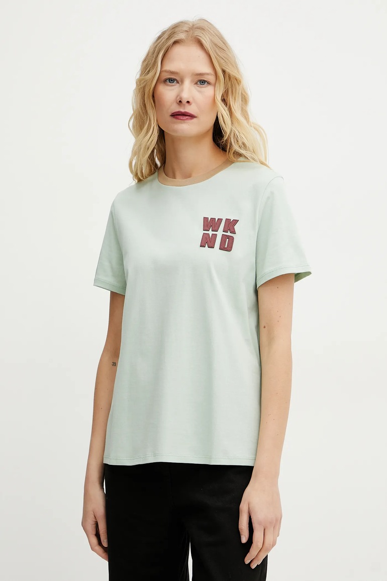 Памучна тениска Weekend Max Mara