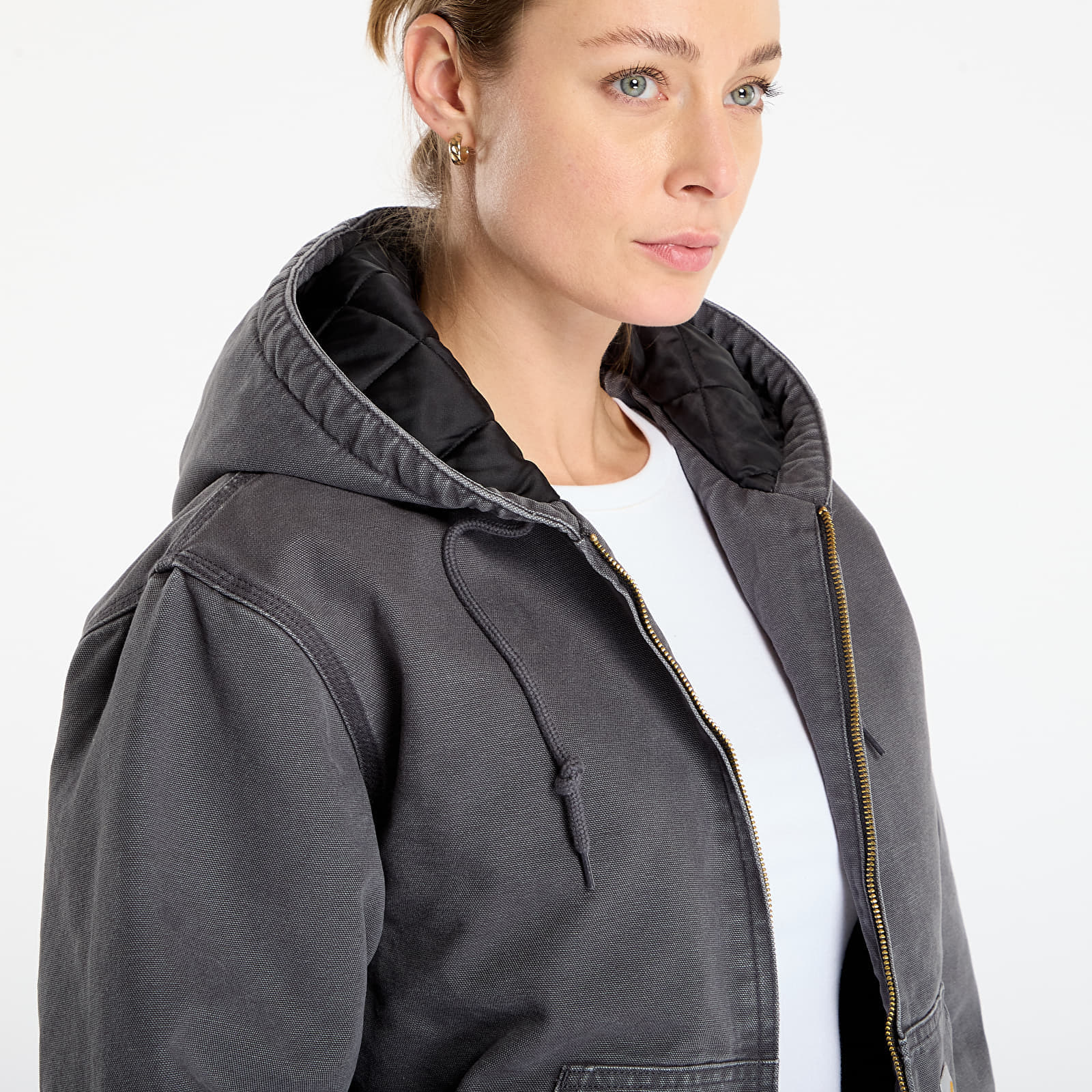 Яке Carhartt WIP OG Active Jacket UNISEX Graphite Stone Canvas XL