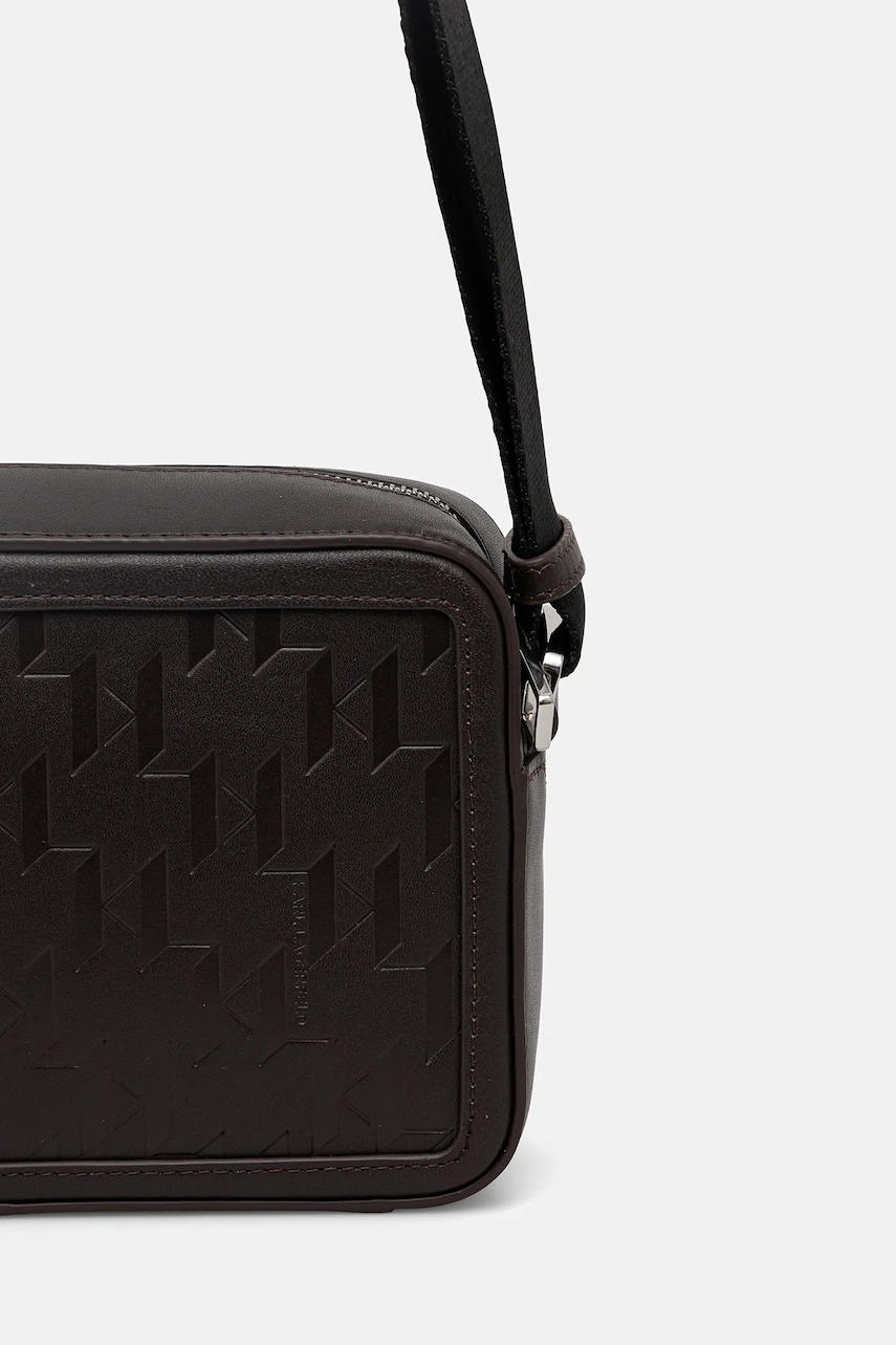 Кожена чанта през рамо Karl Lagerfeld K/LOOM