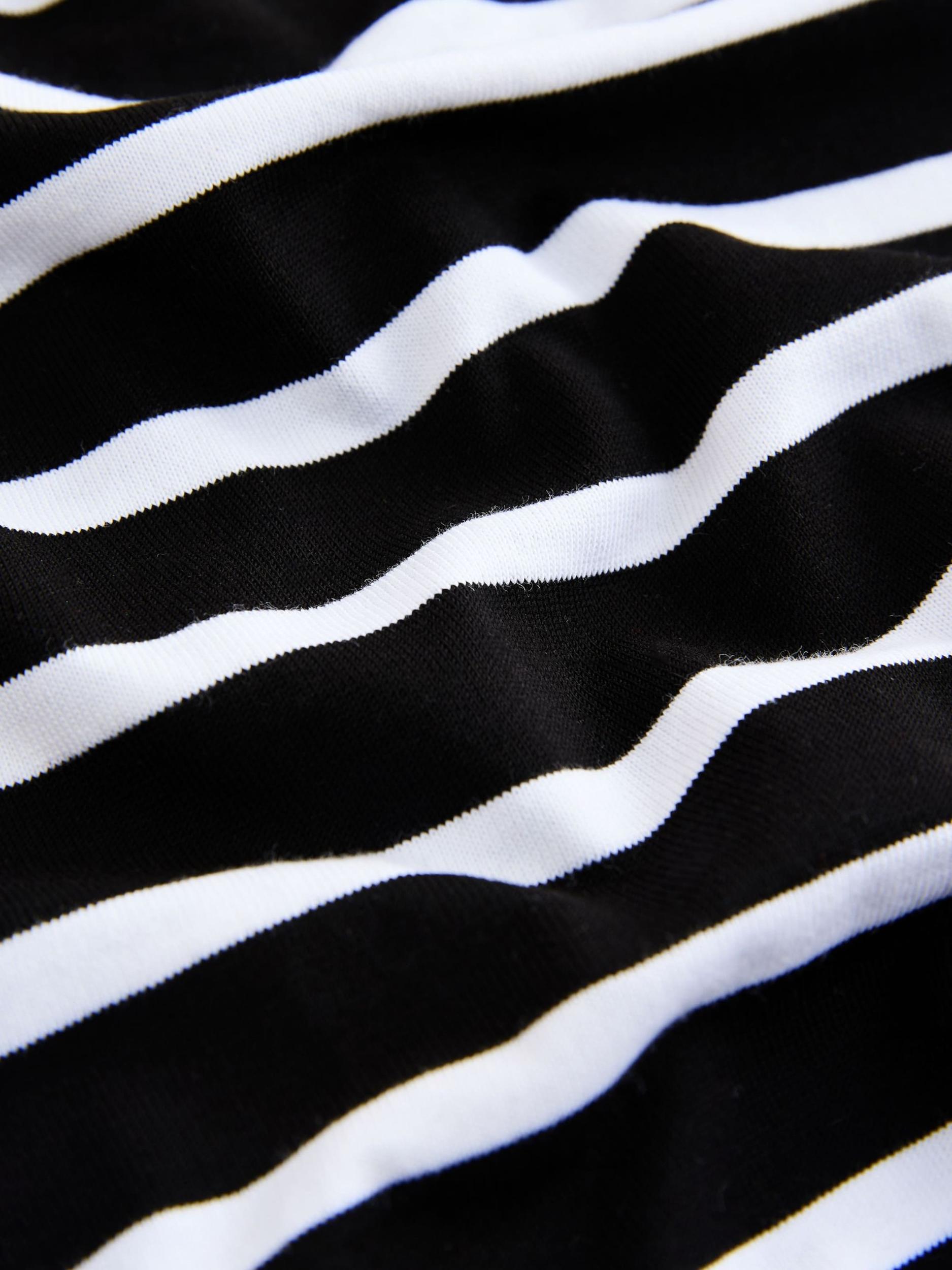 Next Тениска черно / бяло